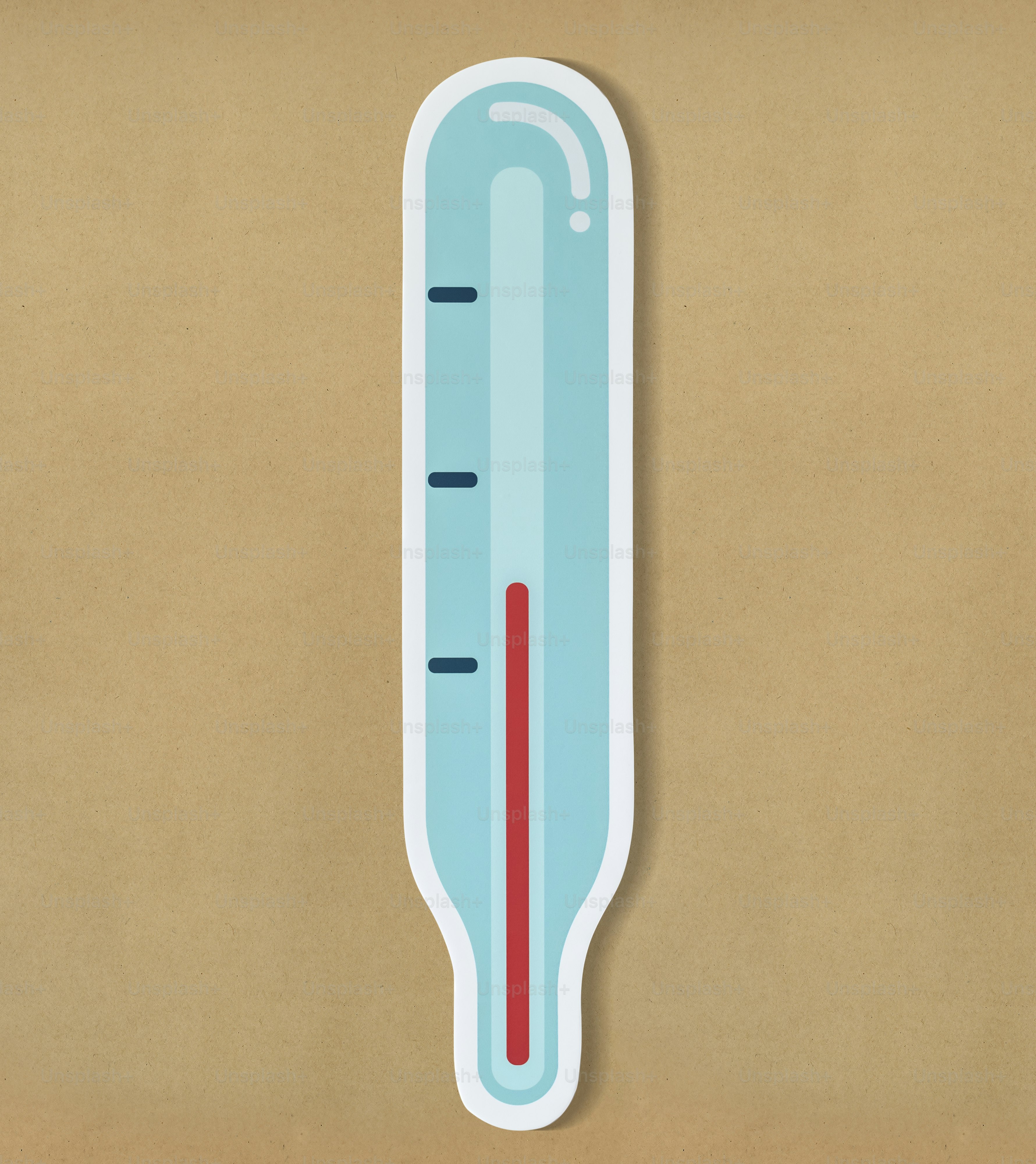 Icône du thermomètre de mesure de température