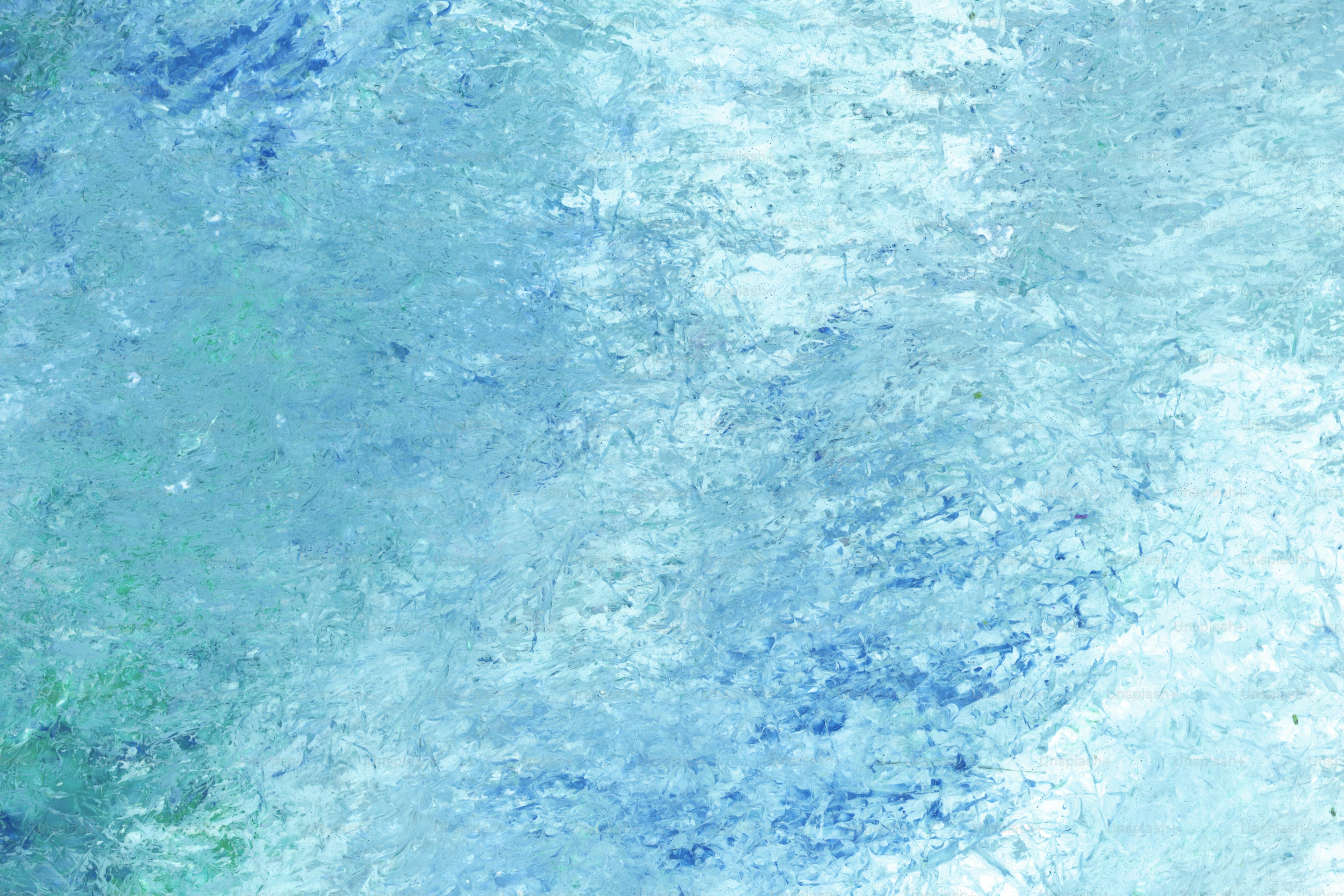 Blue brush stroke textured background vector