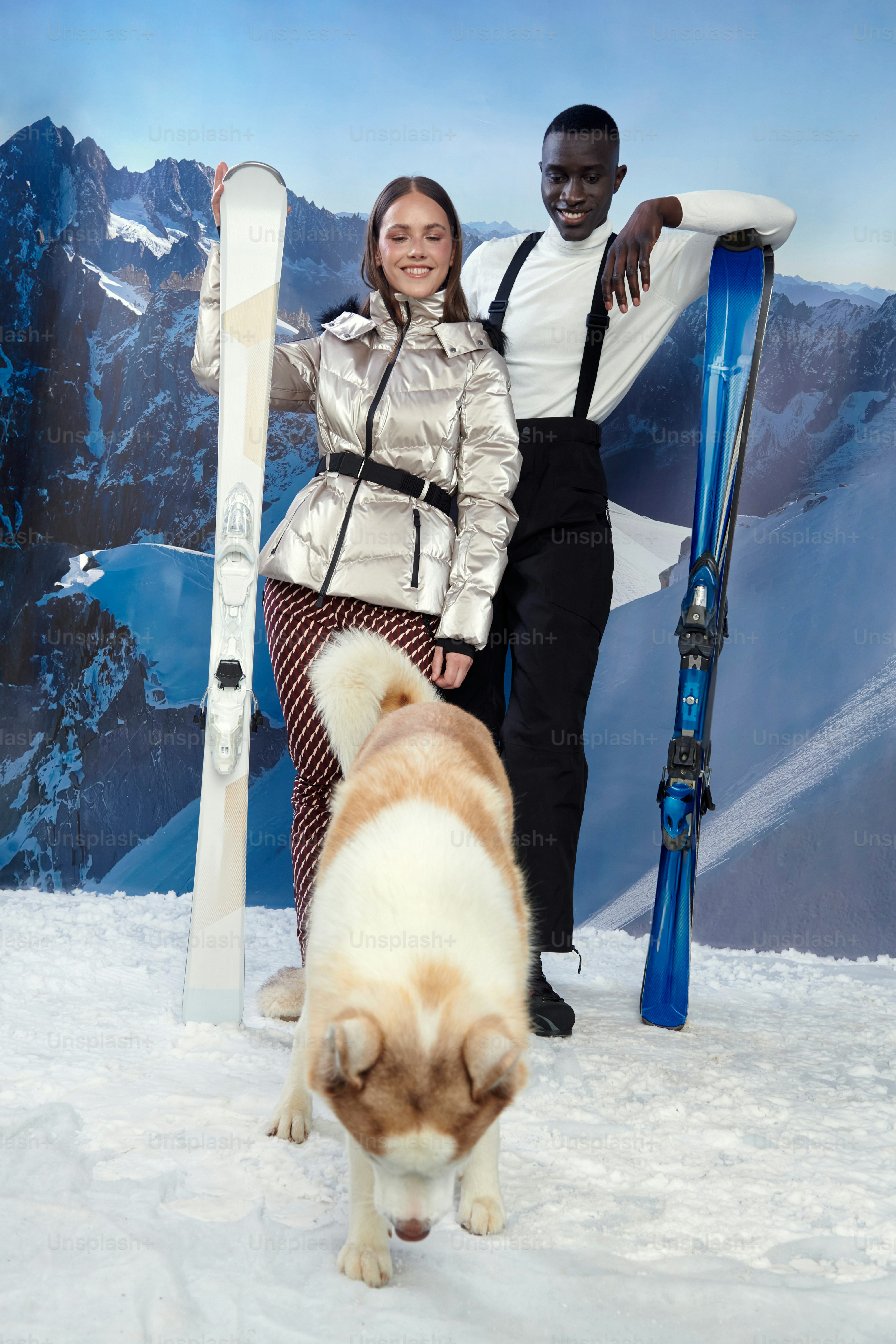 Luxury canine care staff providing personalized attention during extended dog stays