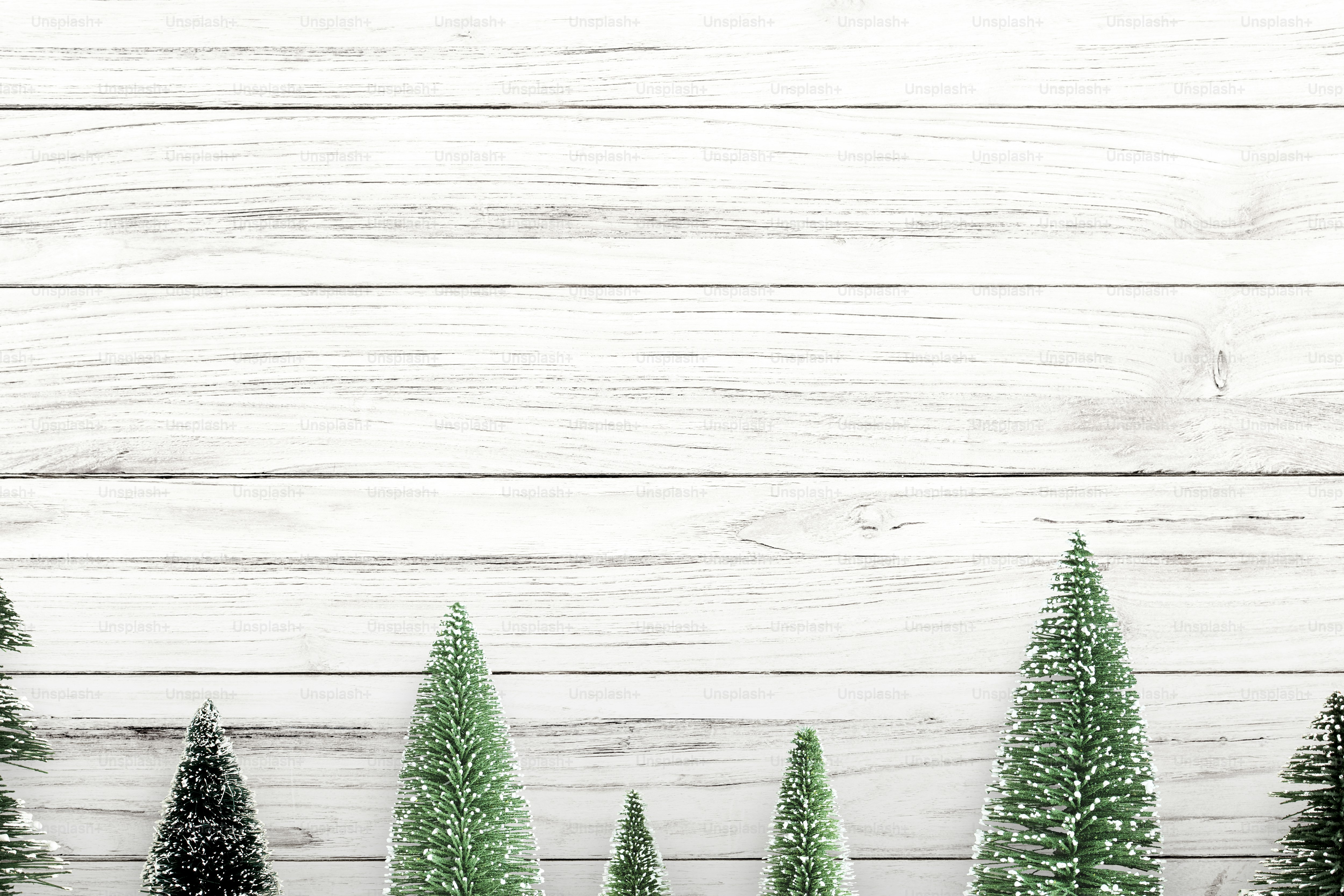 Festive Christmas decorated background mockup