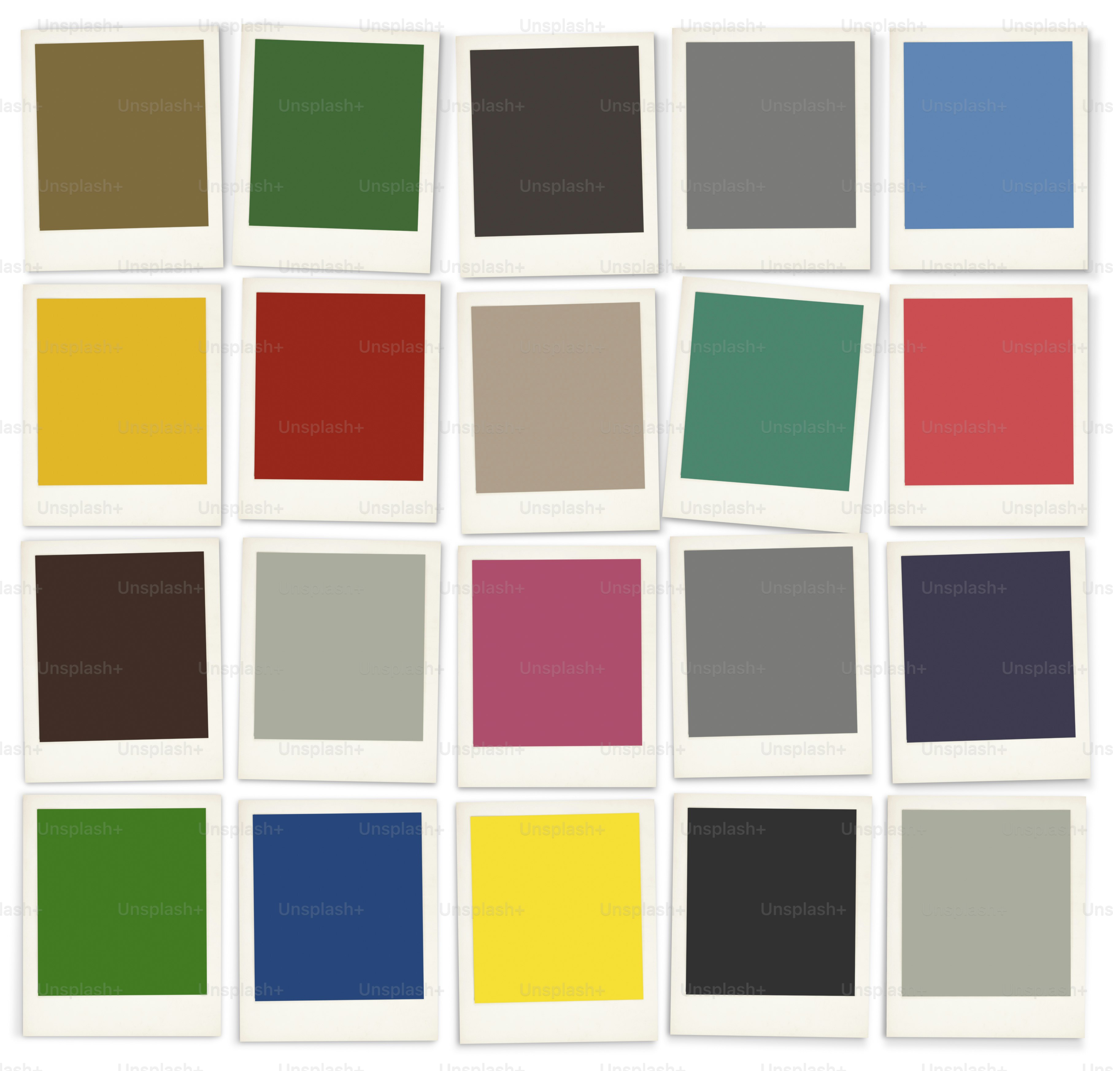 Color Swatches Colorful Palette Design Paint Concept