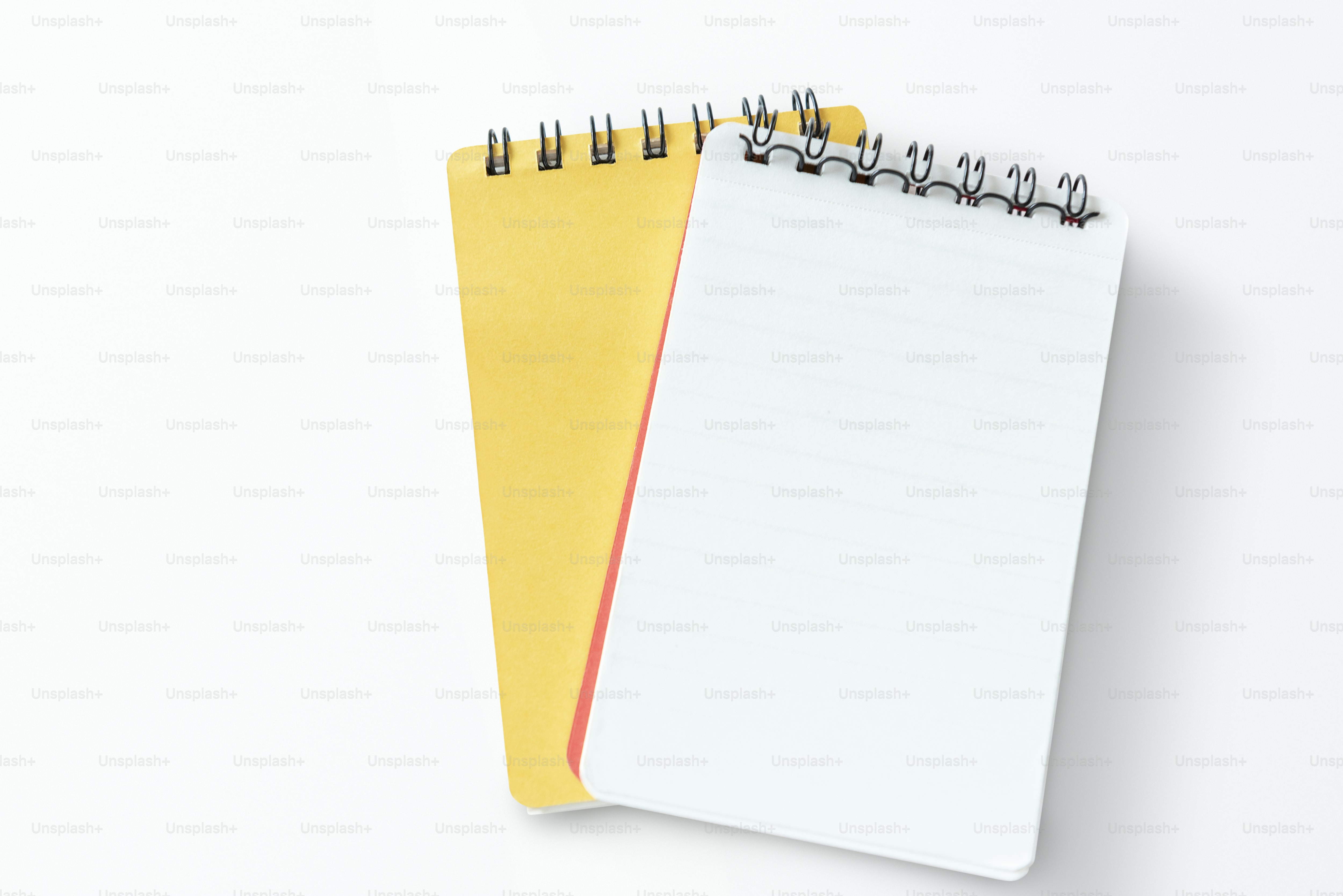 Two yellow lined notebooks mockup photo – Background Image on Unsplash