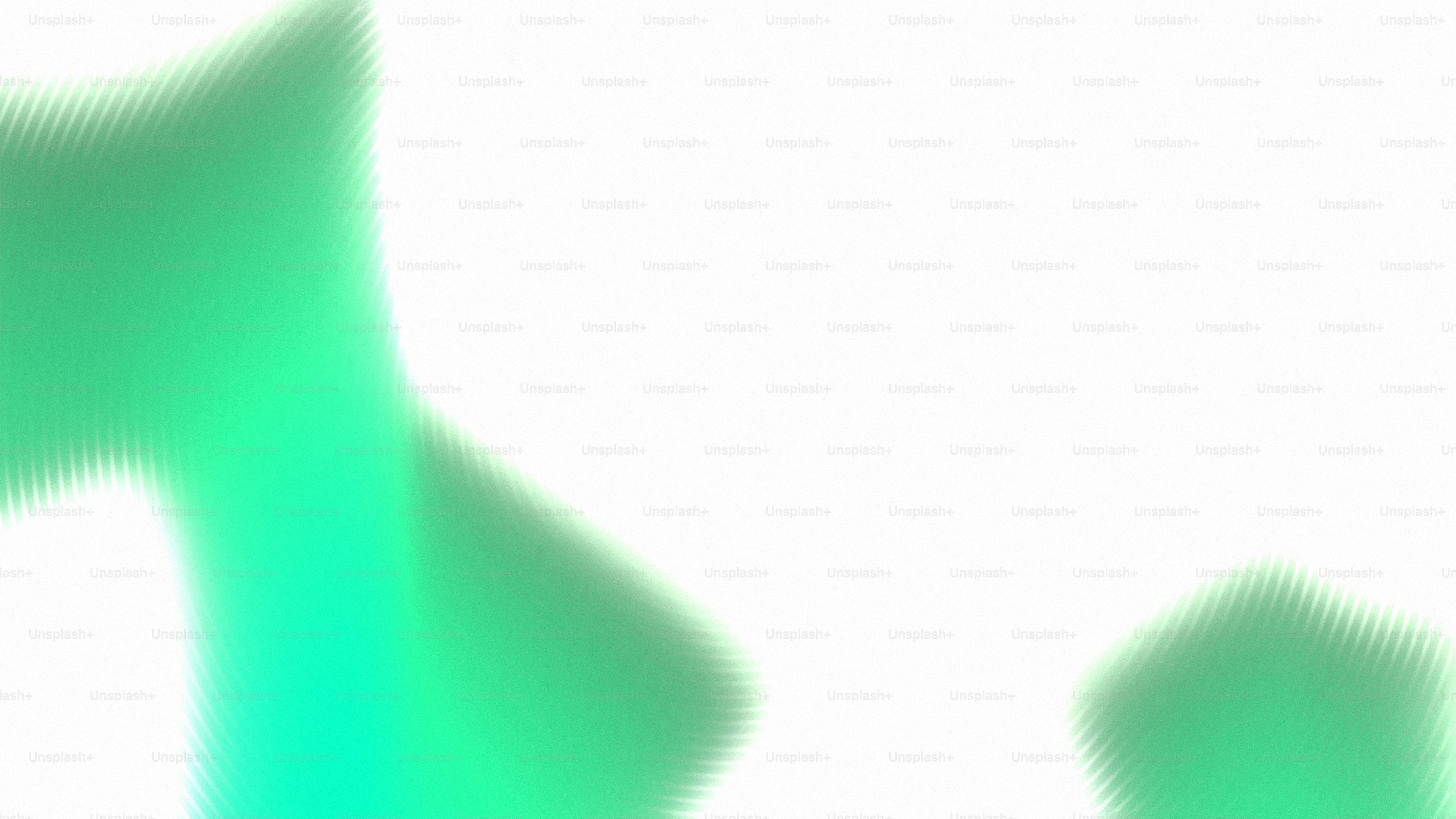 Forme fluide astratte verdi e bianche