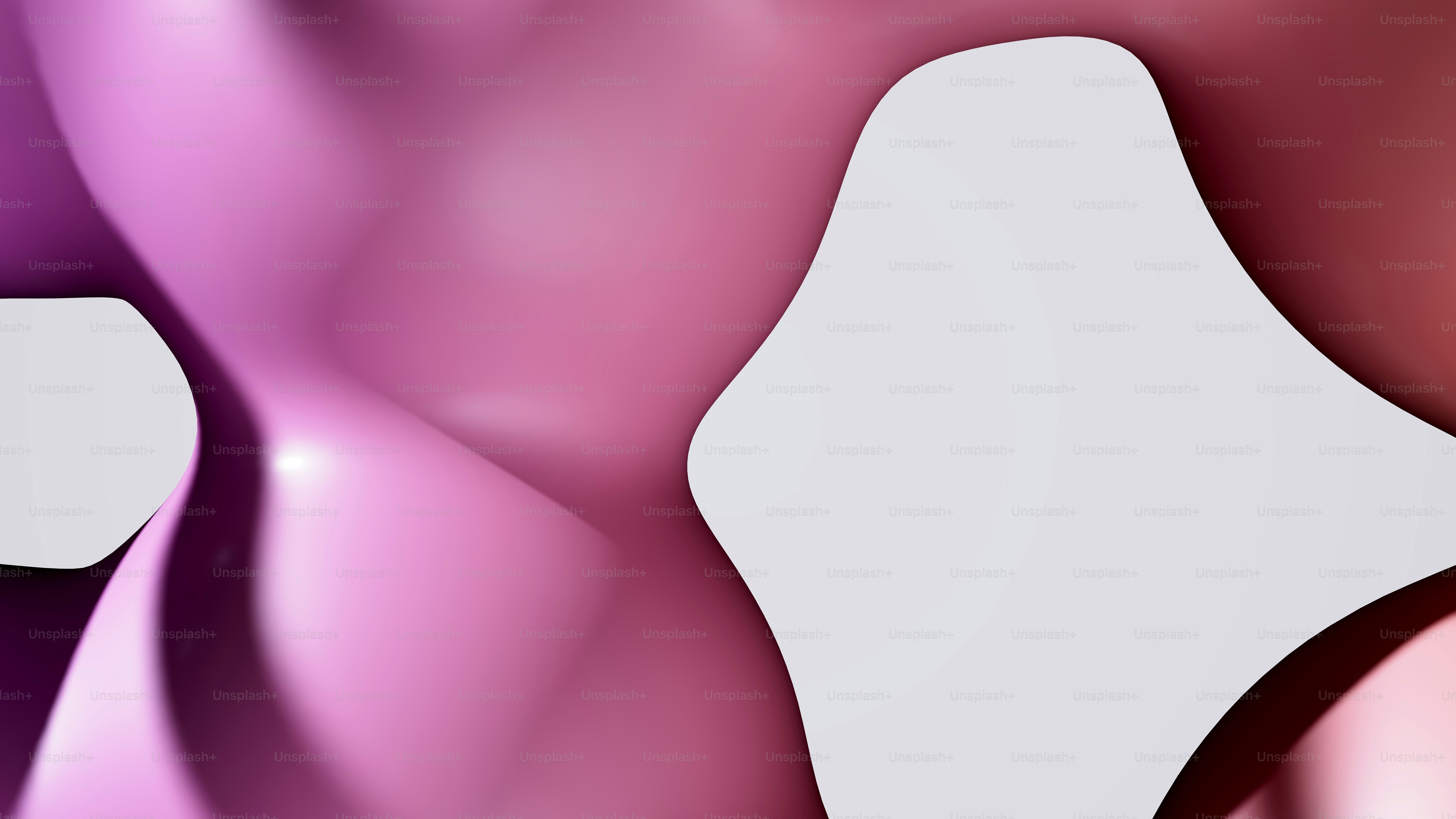 부드러운 분홍색과 보라색 추상 도형들