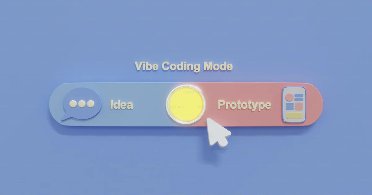 Vibe coding mode slider with idea and prototype photo – Technology ...
