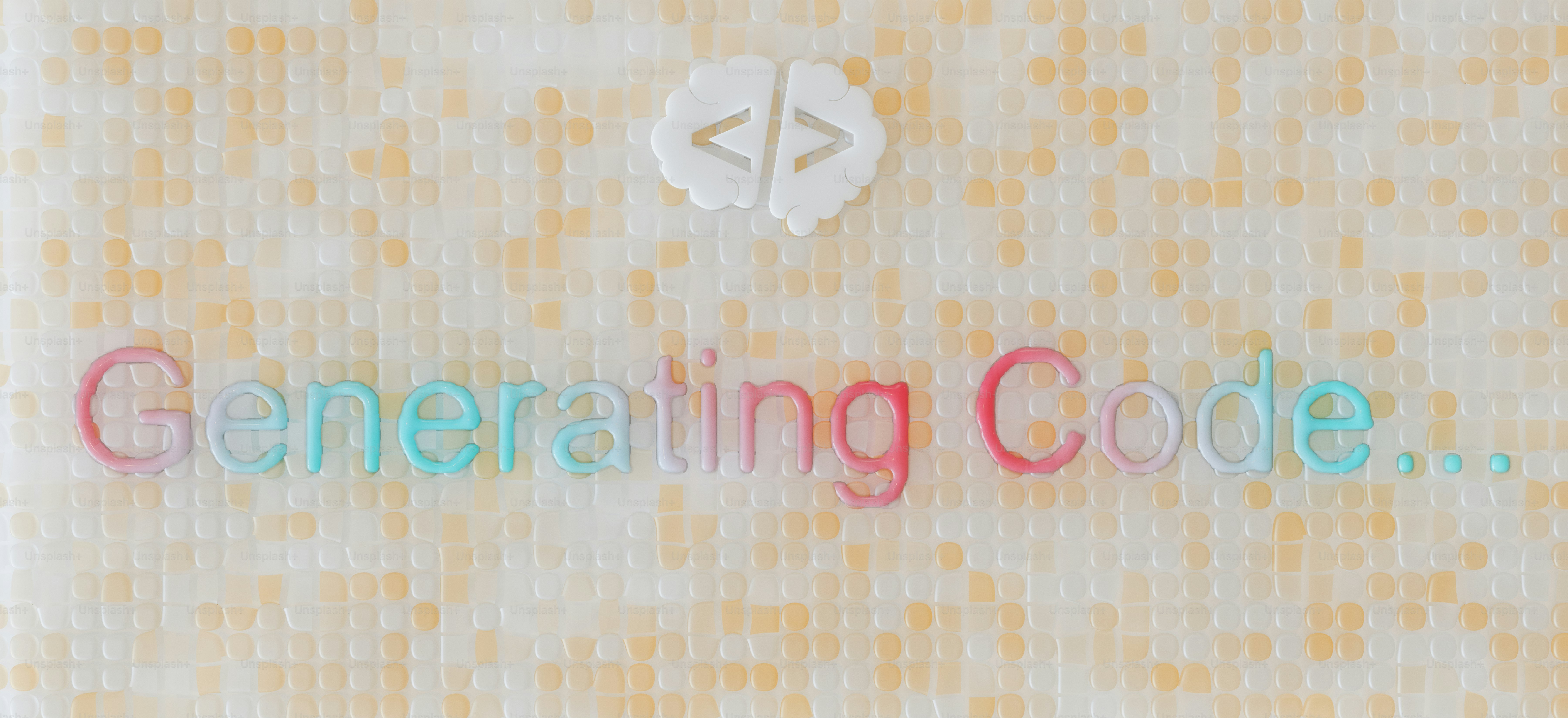 Gerando código com um ícone de código