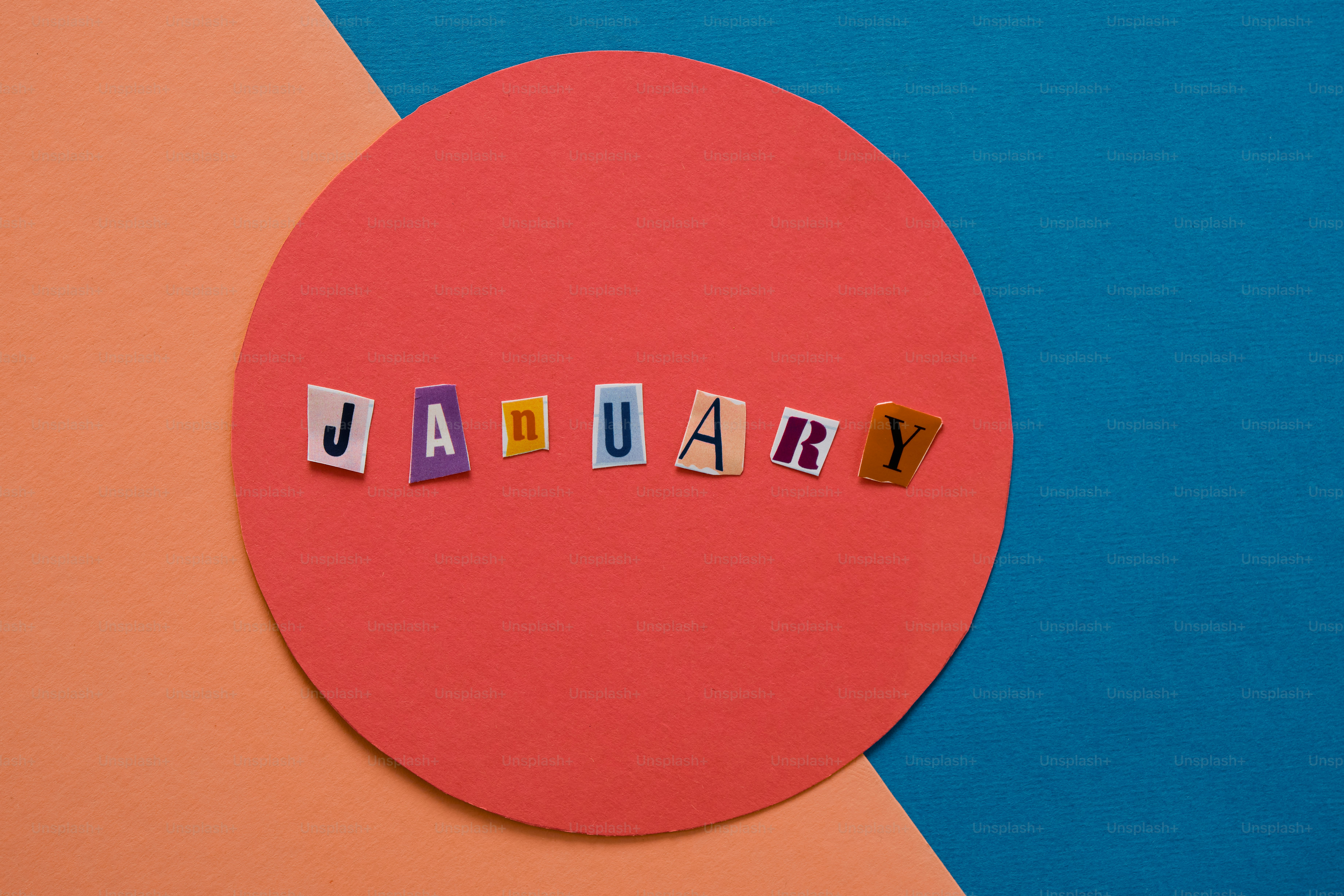 Collage of word sets featuring days of the week and months of the year