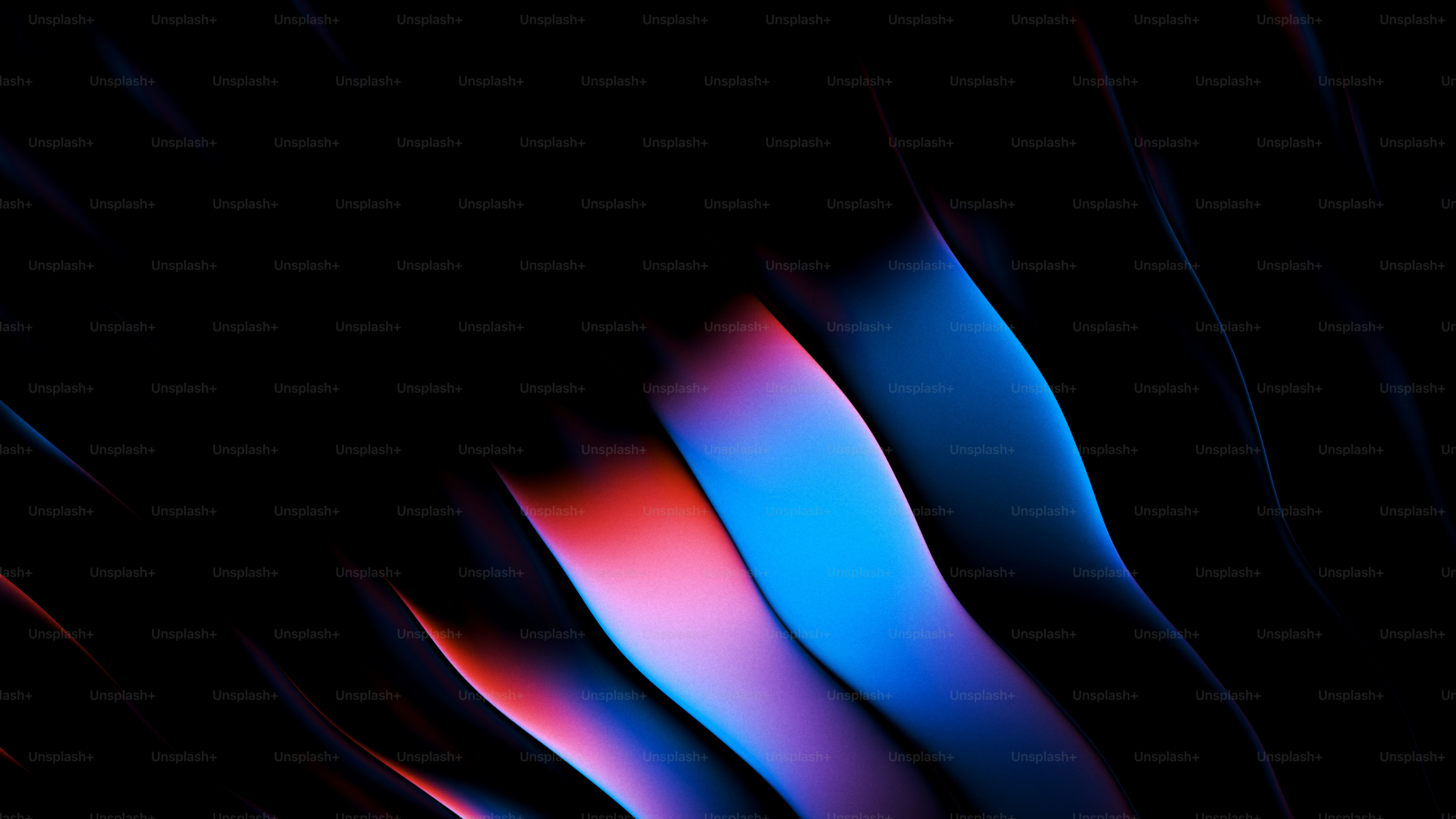 Abstract red and blue light streaks on black photo – Space Image on ...