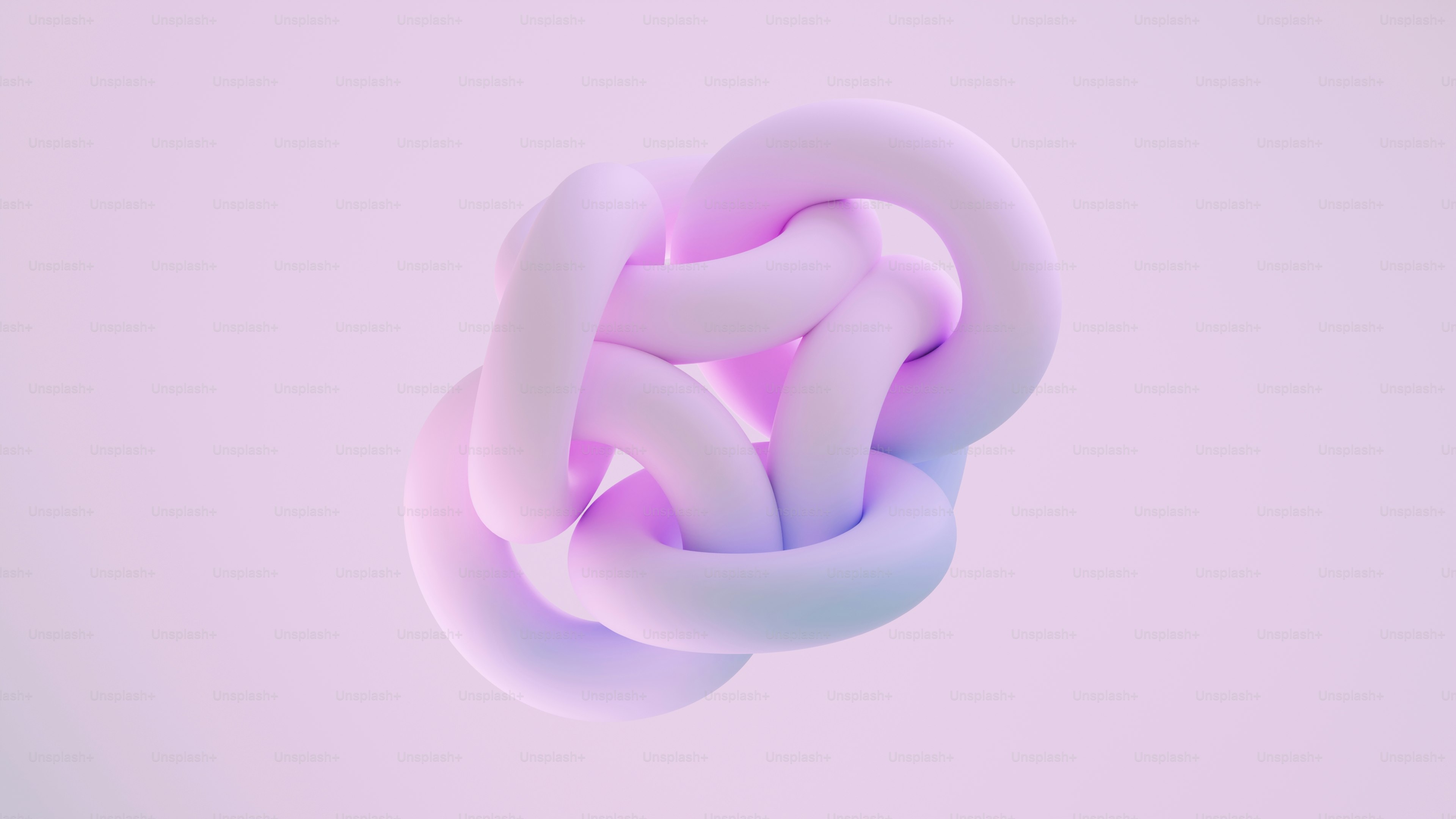 柔らかな照明を使った抽象パステルノット彫刻