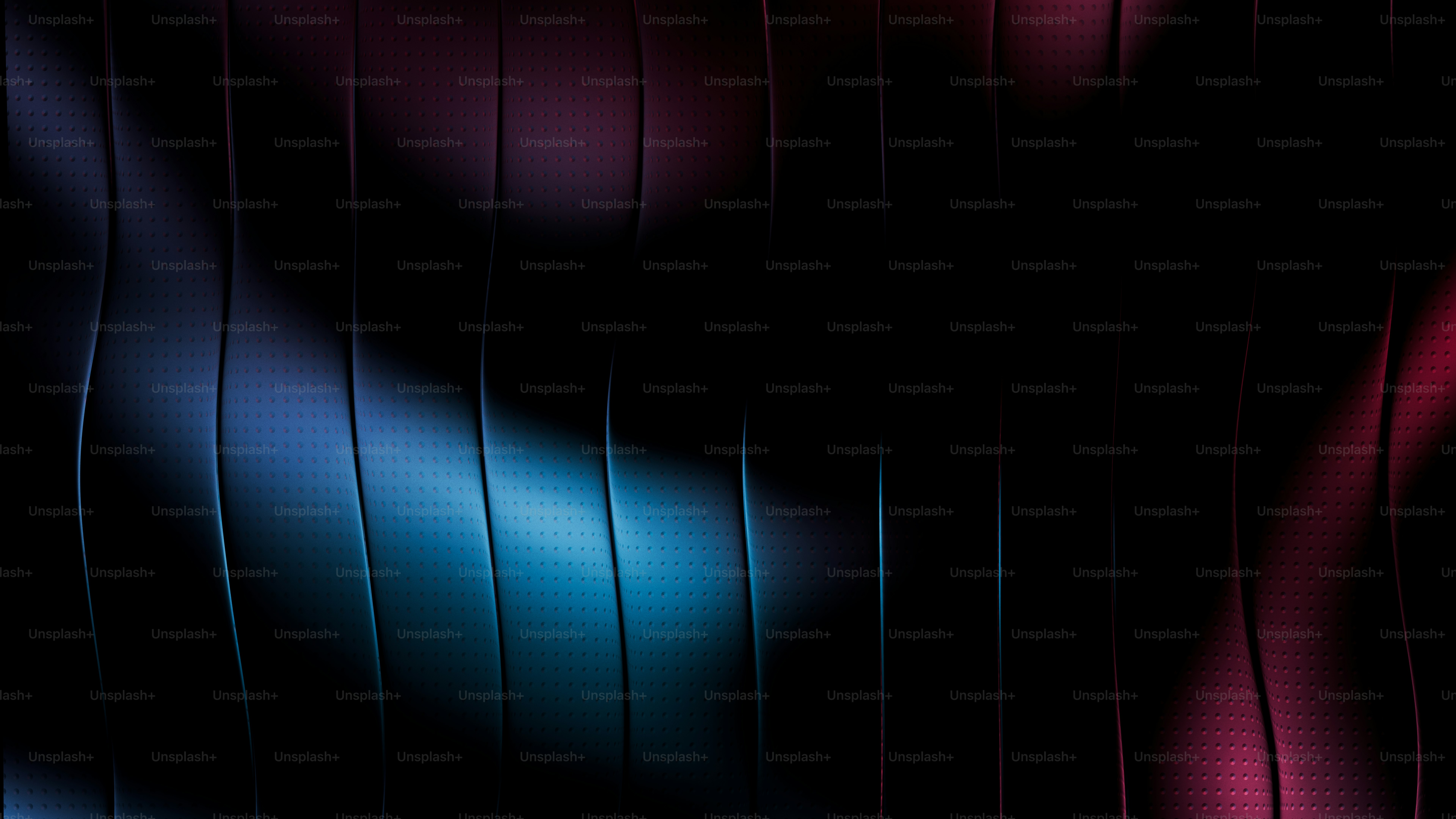 Abstract dark background with wavy lines and colorful glow photo ...