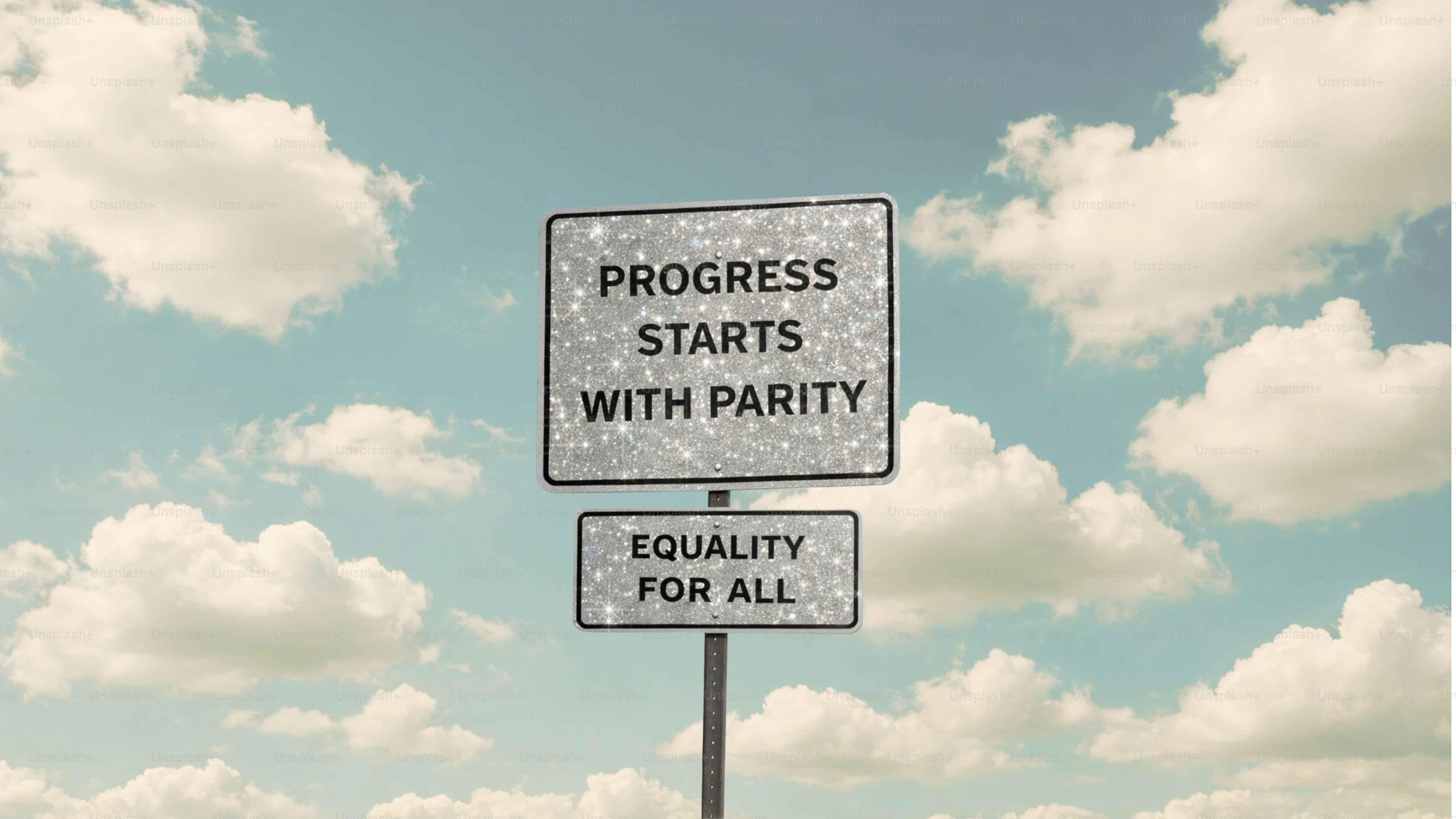 Fortschritt beginnt mit Gleichberechtigung, Gleichheit für alle.
