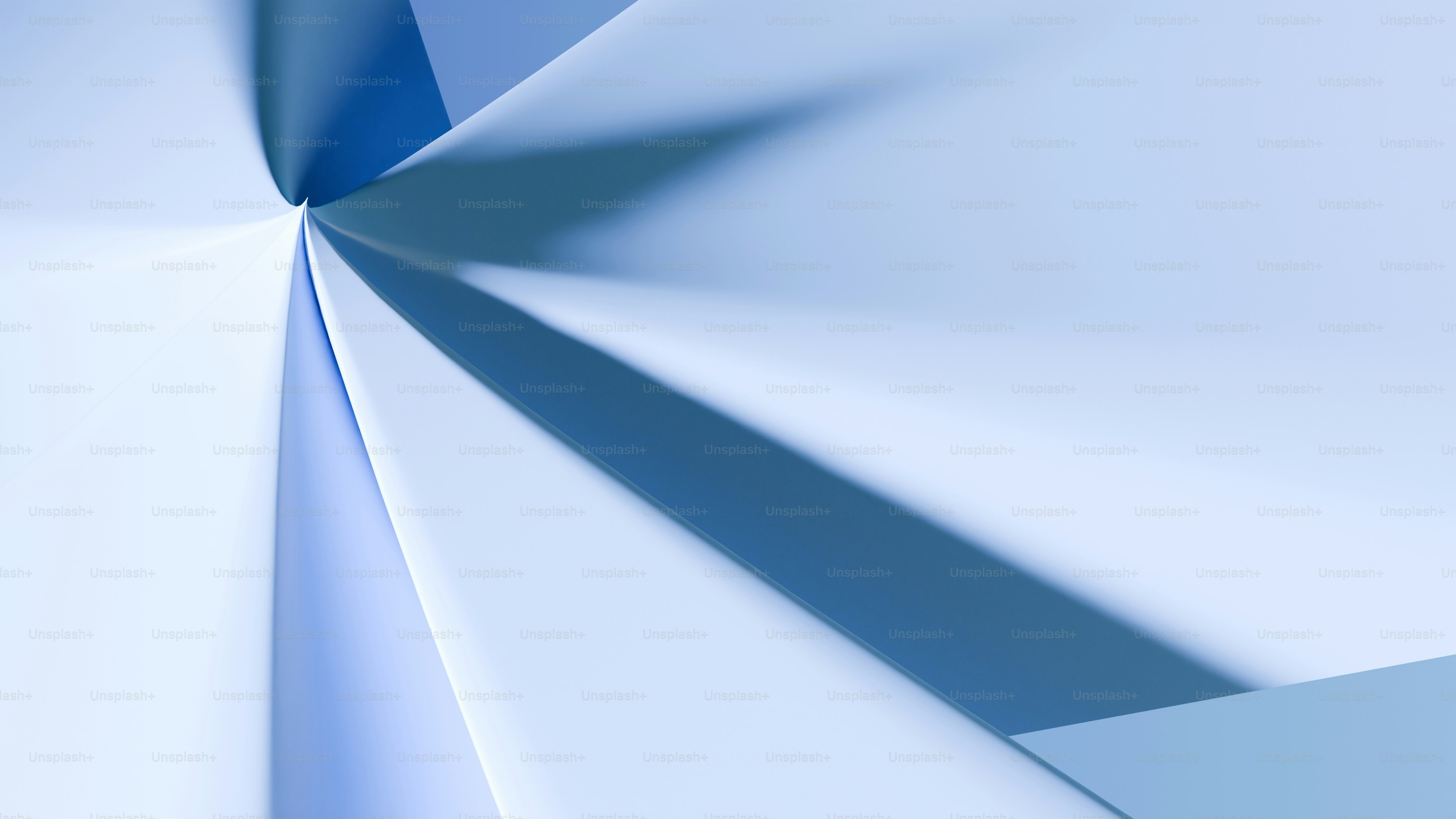 Forme geometriche astratte azzurro chiaro con ombre