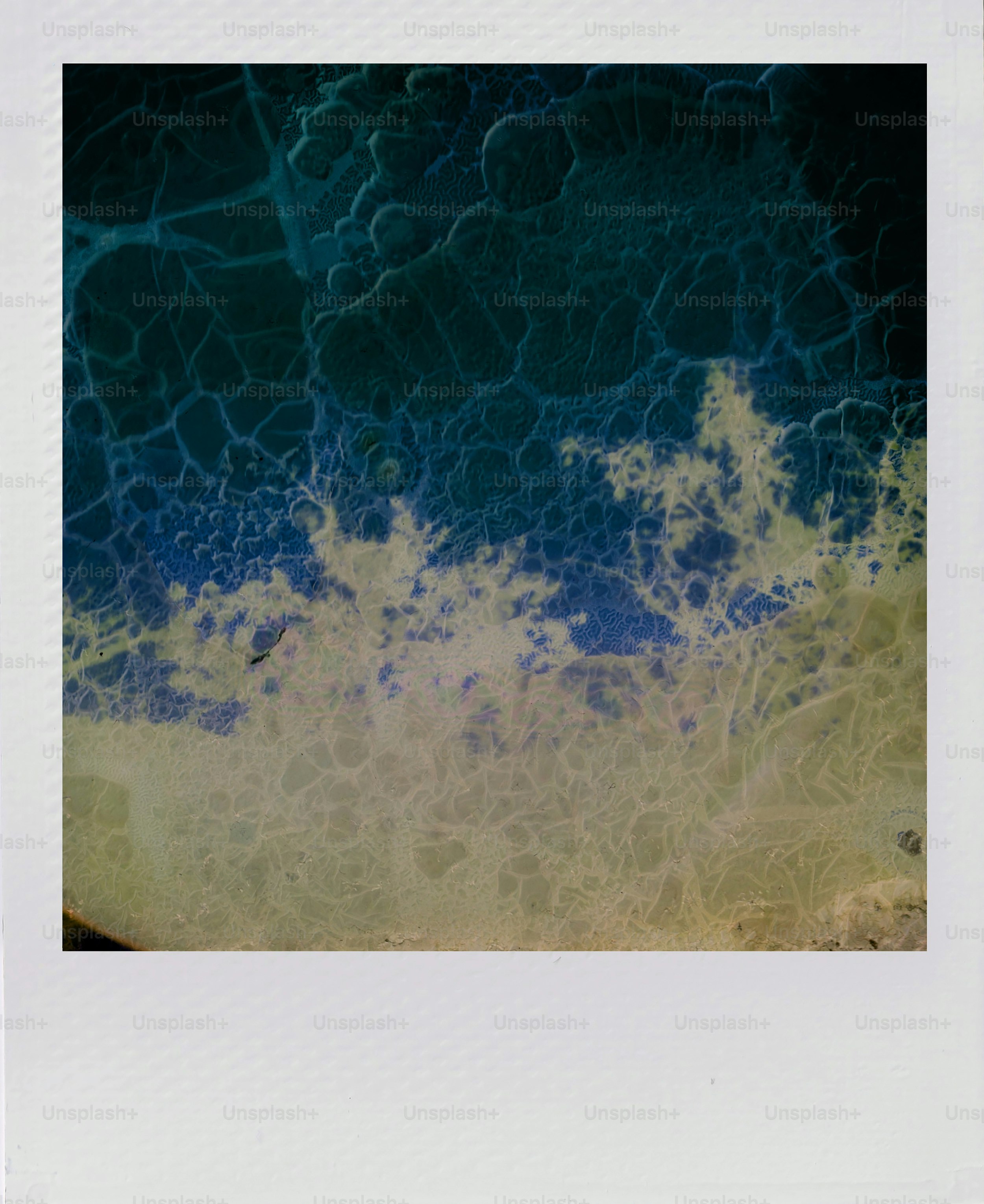 Abstract blue and white textured background