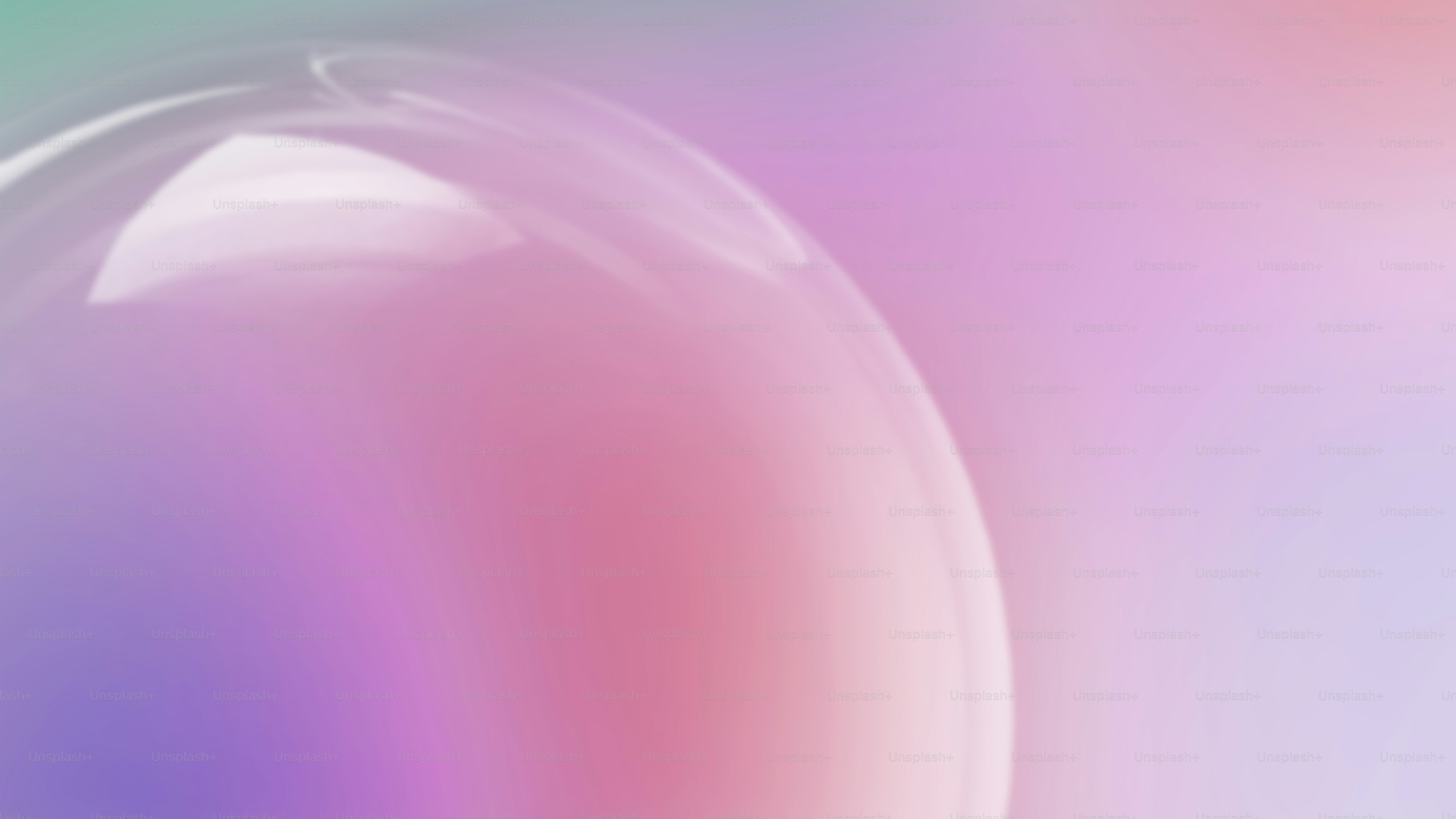 구형 반사가 있는 추상적인 파스텔 그라데이션