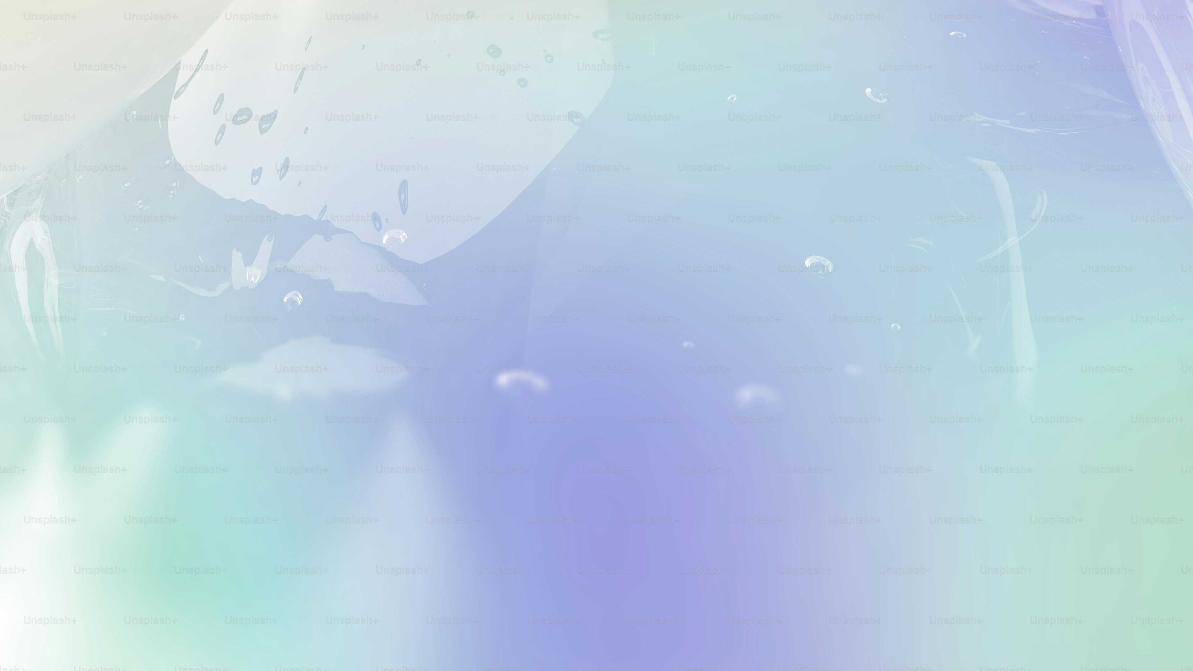 미묘한 거품과 형태가 있는 추상적인 파스텔 그라데이션.