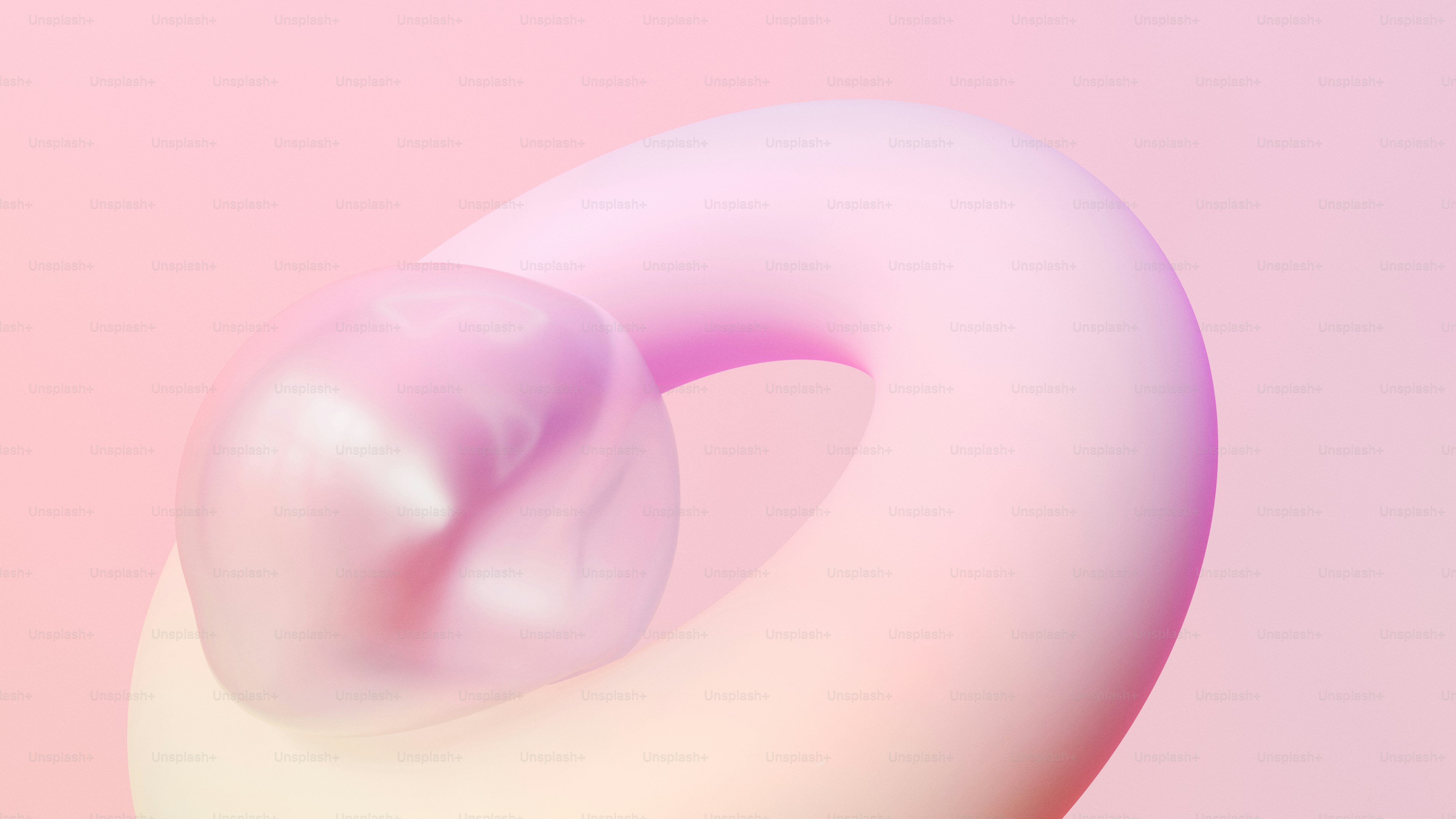 Abstract pastel shapes with soft lighting