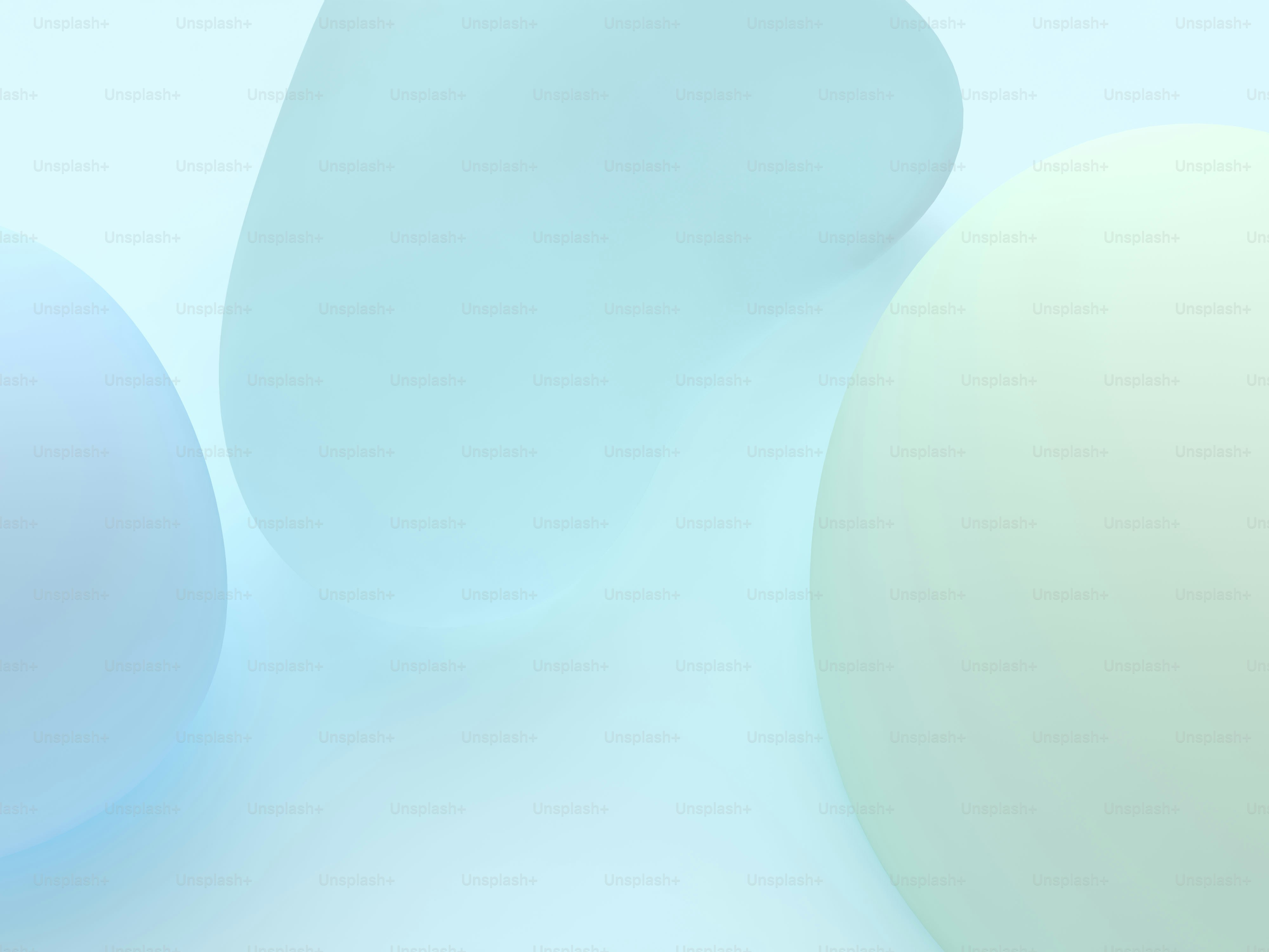 Abstract pastel shapes with soft gradients and light