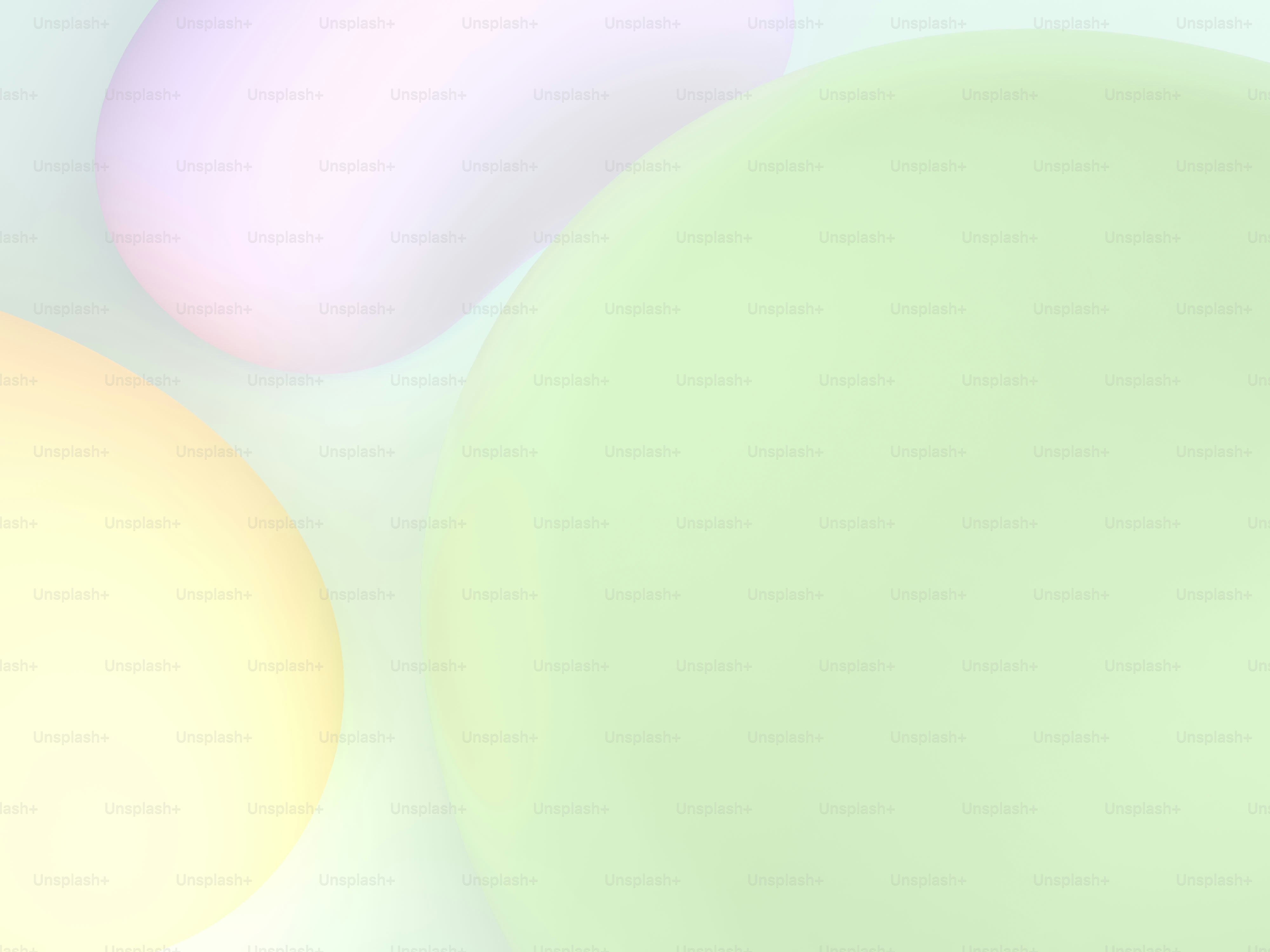 Des taches pastel douces sur un fond clair