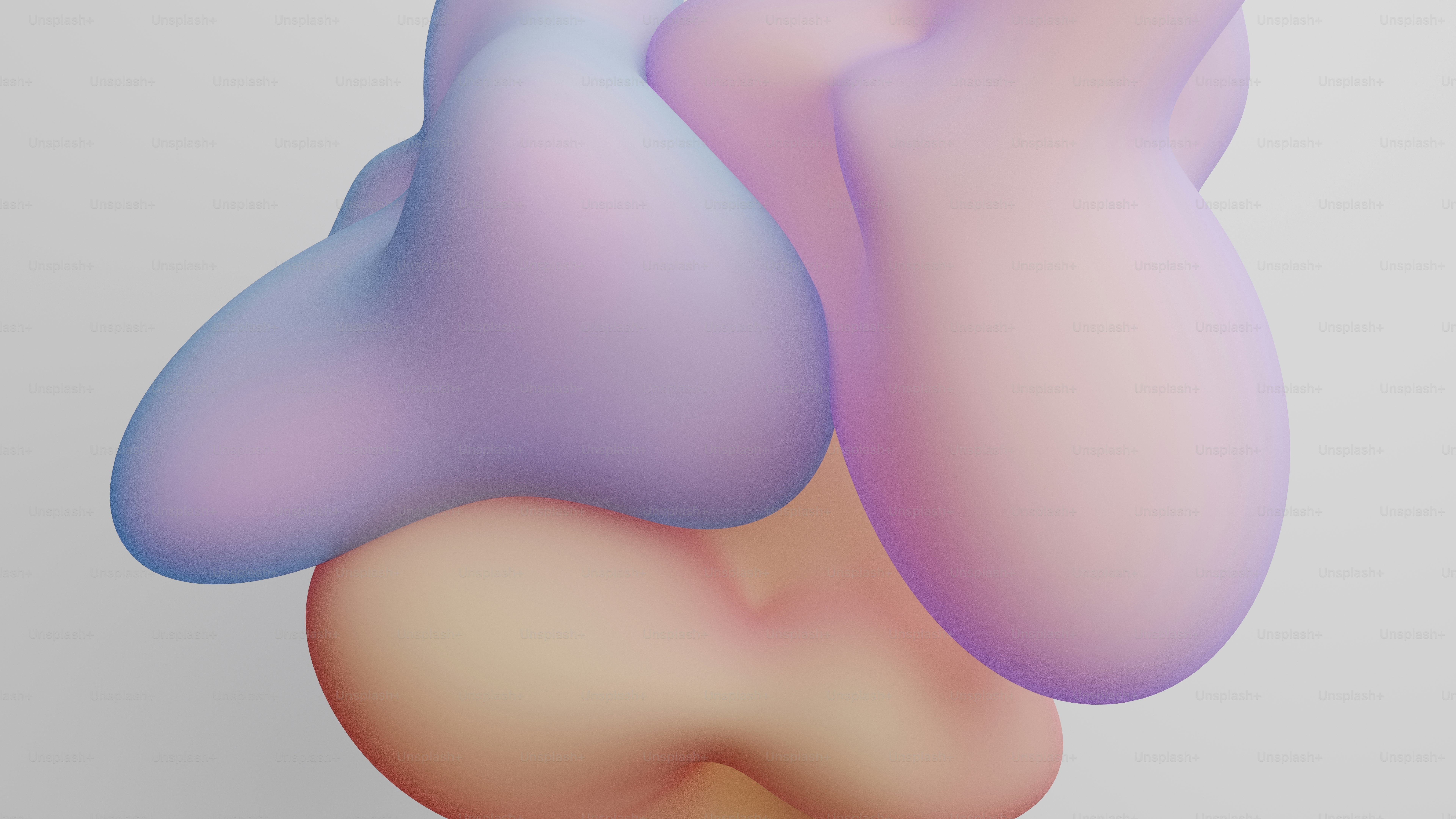 Abstract pastel shapes with soft gradients and light photo – Graphic ...