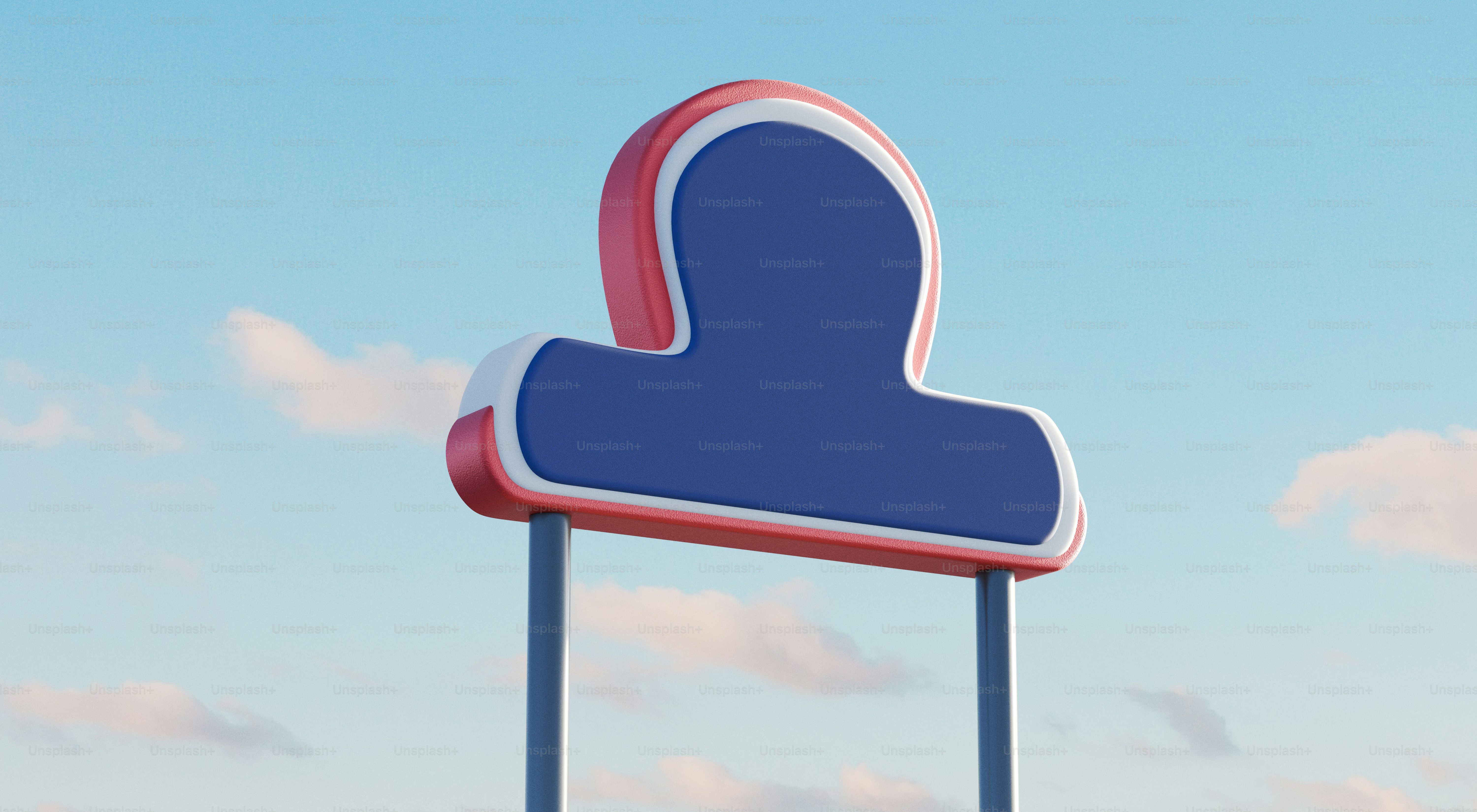 Pixelated sign with dumbbell symbol against sky photo – Clouds Image on ...