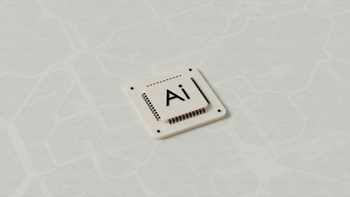 AI chip — editorial illustration of on-device inference