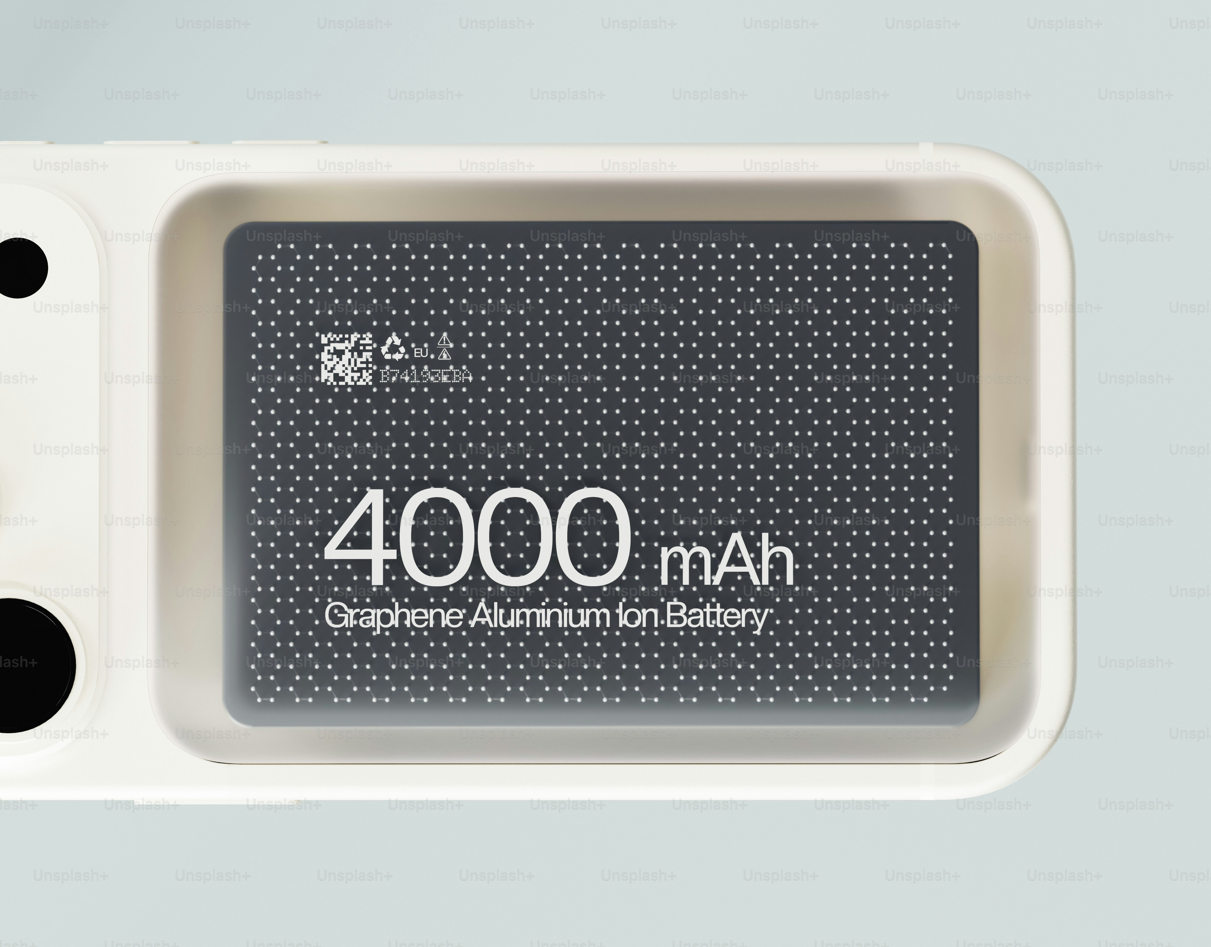 4000mAh 그래핀 알루미늄 이온 배터리 클로즈업