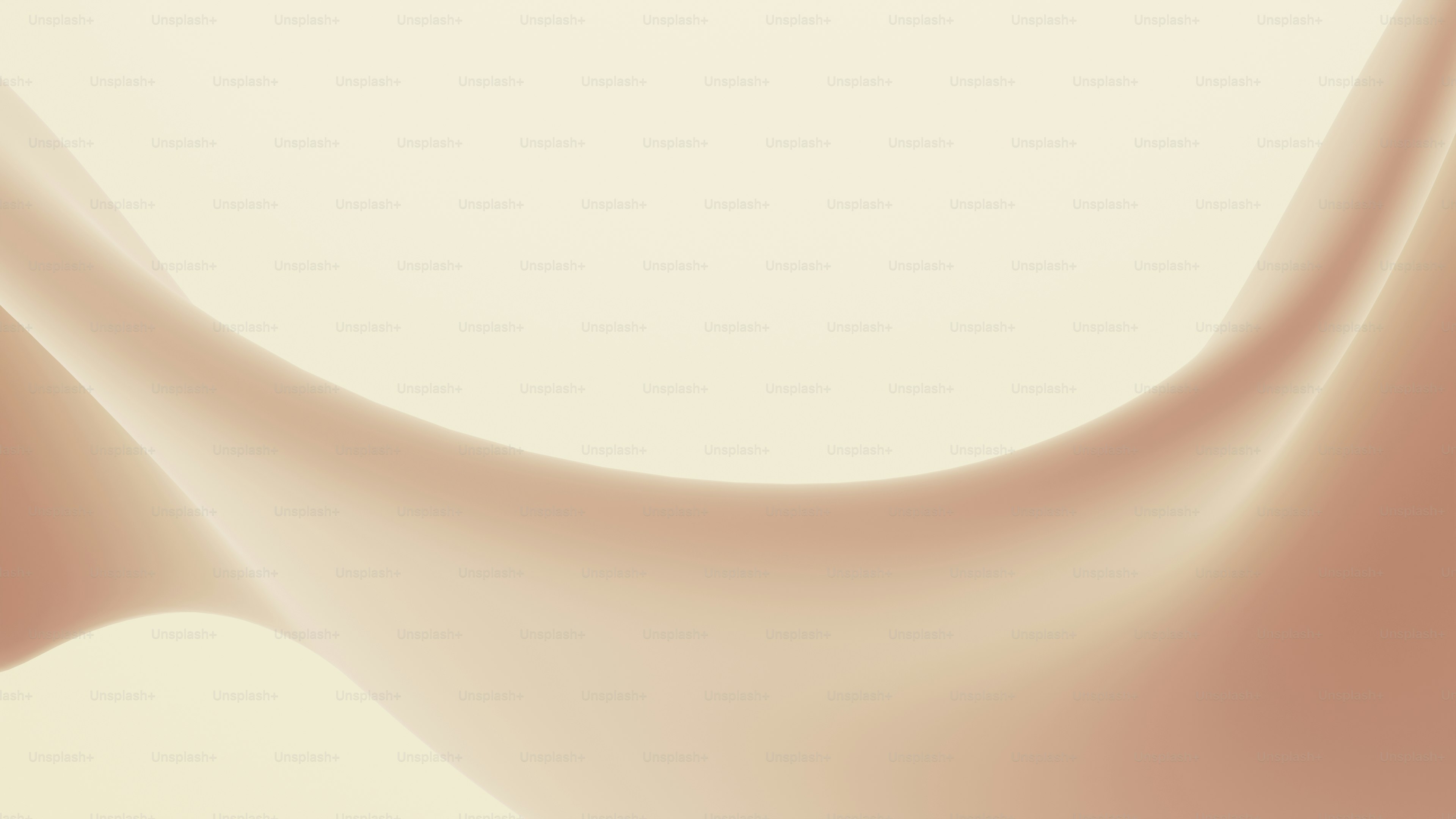 Curvas suaves e fluidas em tons suaves de bege e creme.