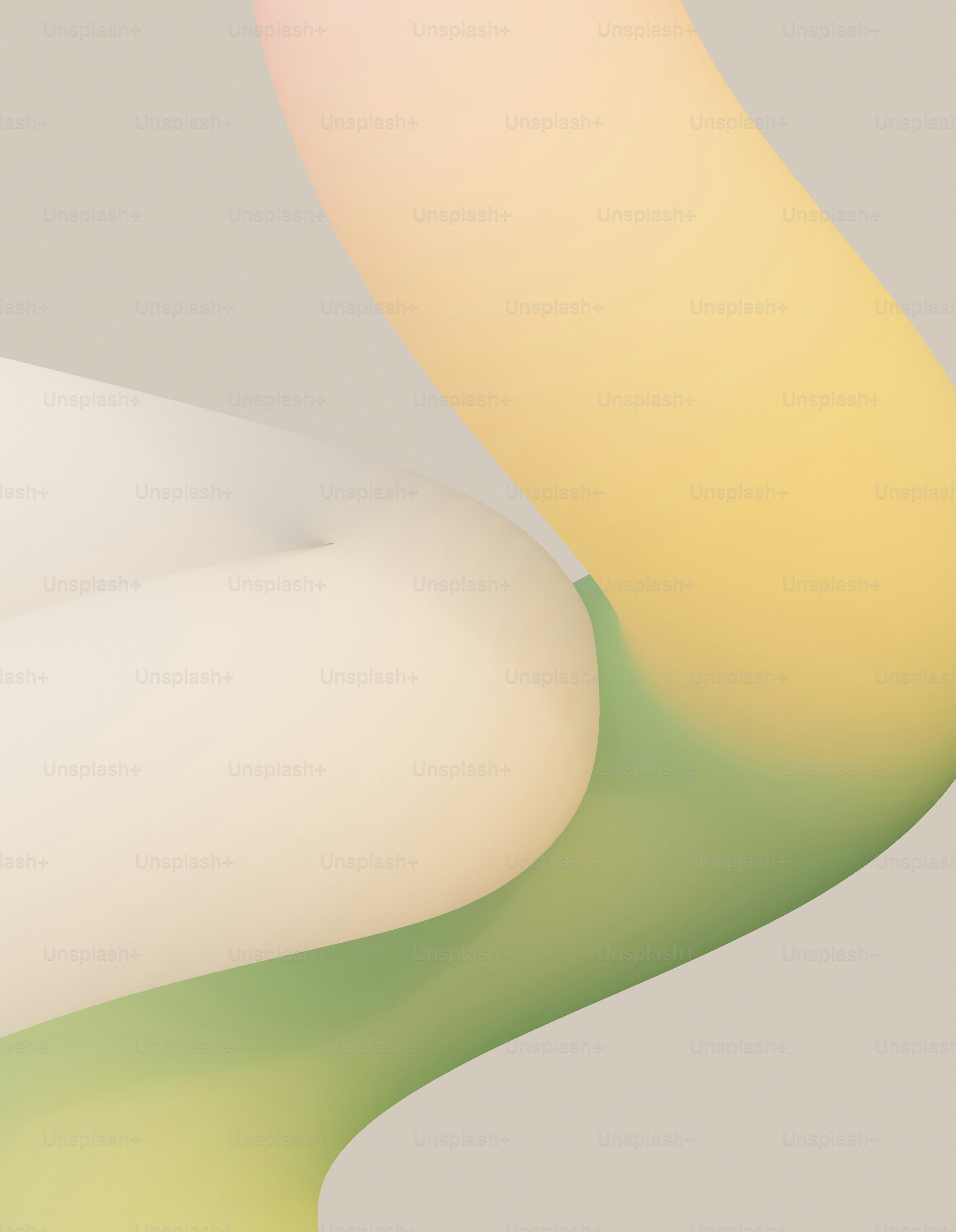 Abstract pastel shapes with soft gradients