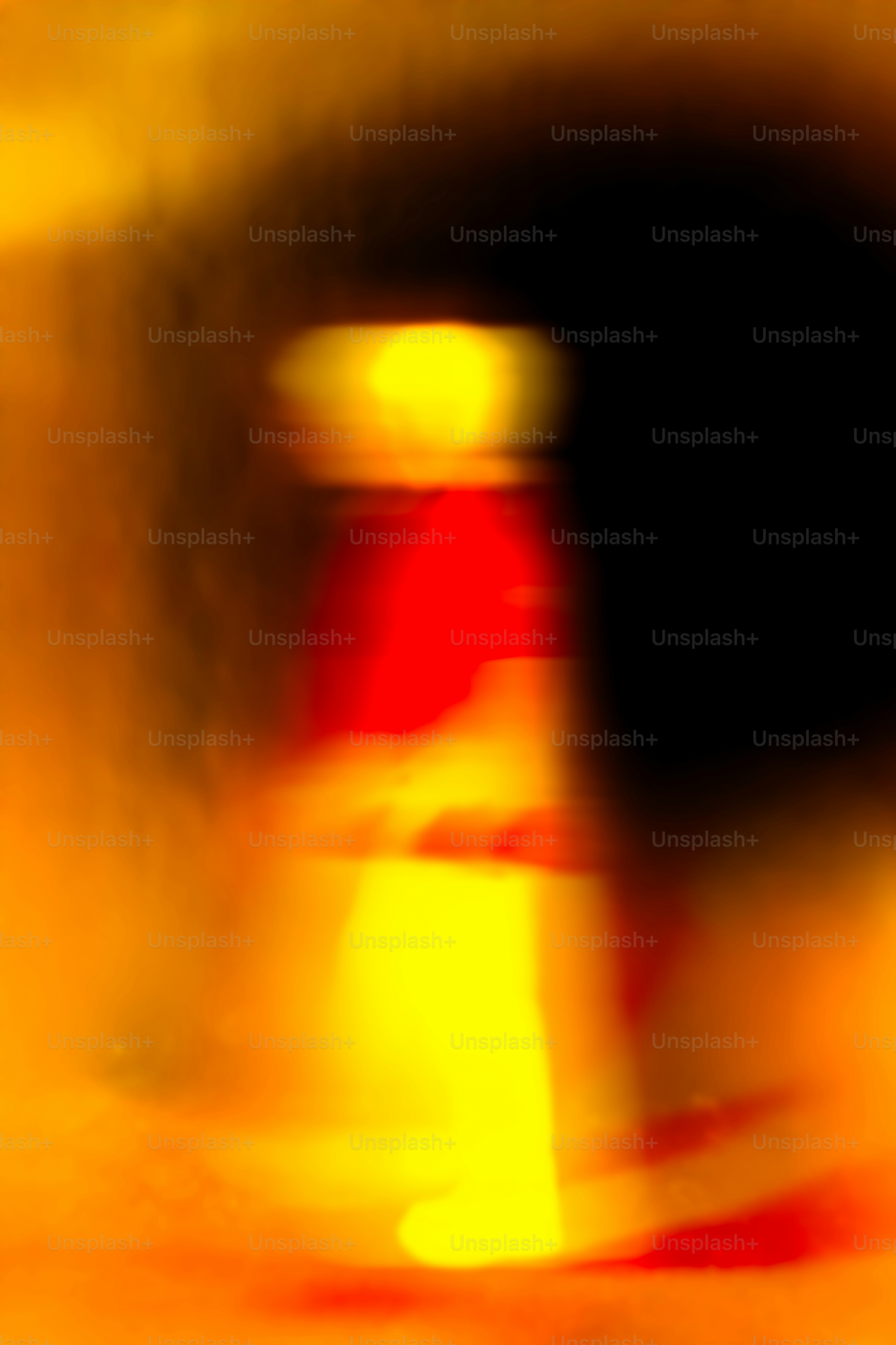 Abstract fiery explosion with red and yellow colors photo – Background ...