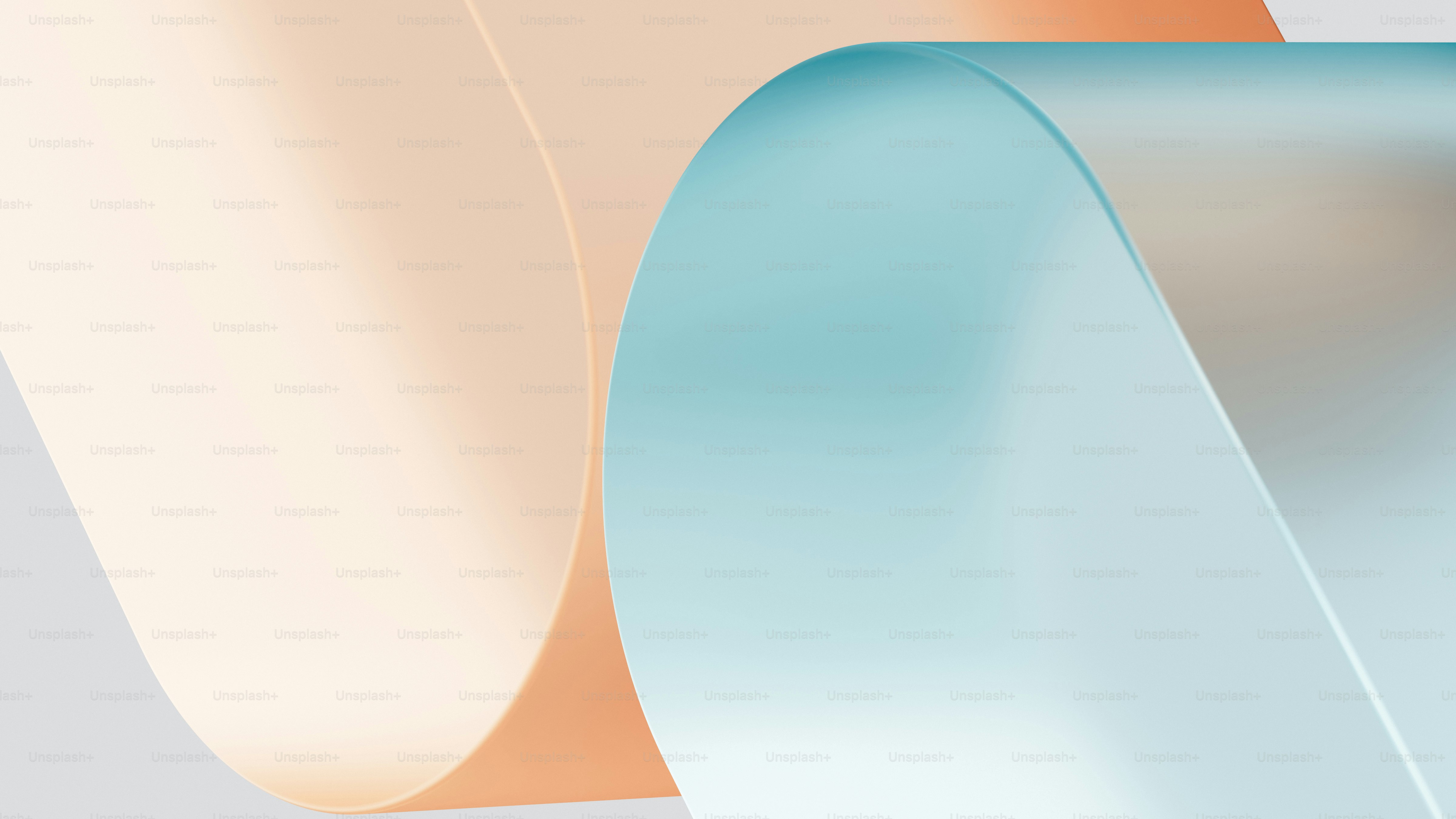 Abstract soft pastel curves on a light background photo – Blue Image on ...
