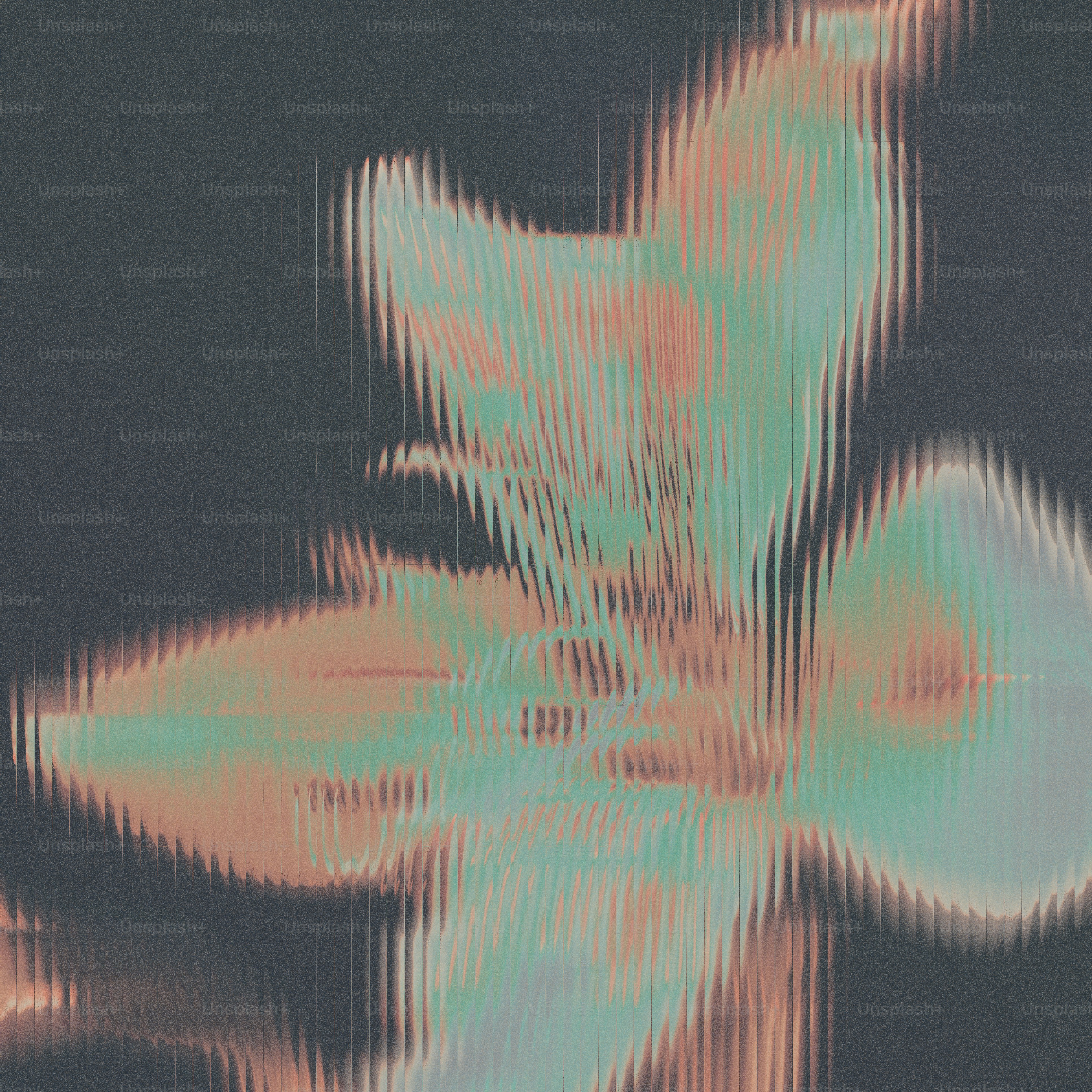 Motif floral abstrait avec des couleurs atténuées