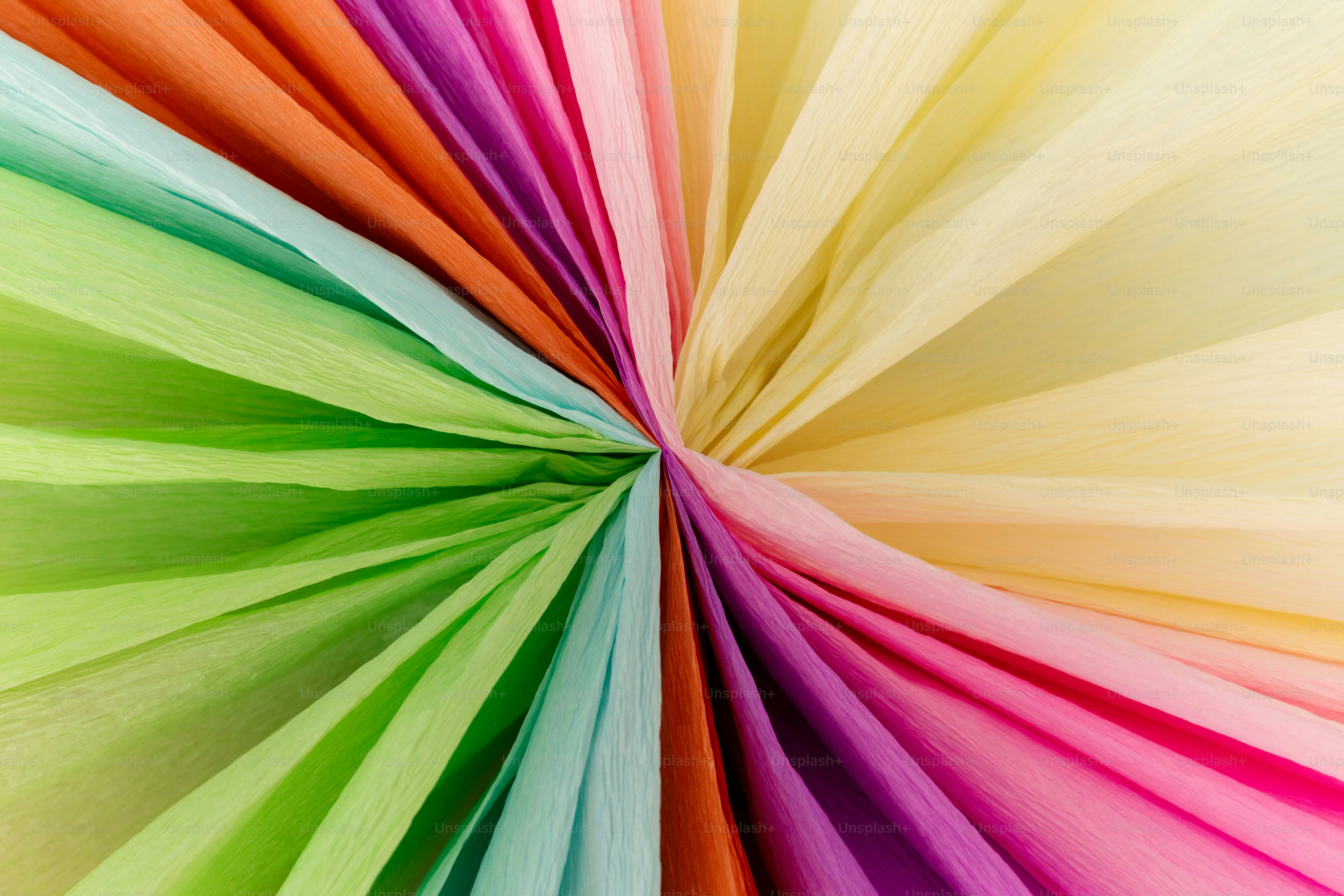 Colorful cylindrical objects arranged in a circle photo – Education ...