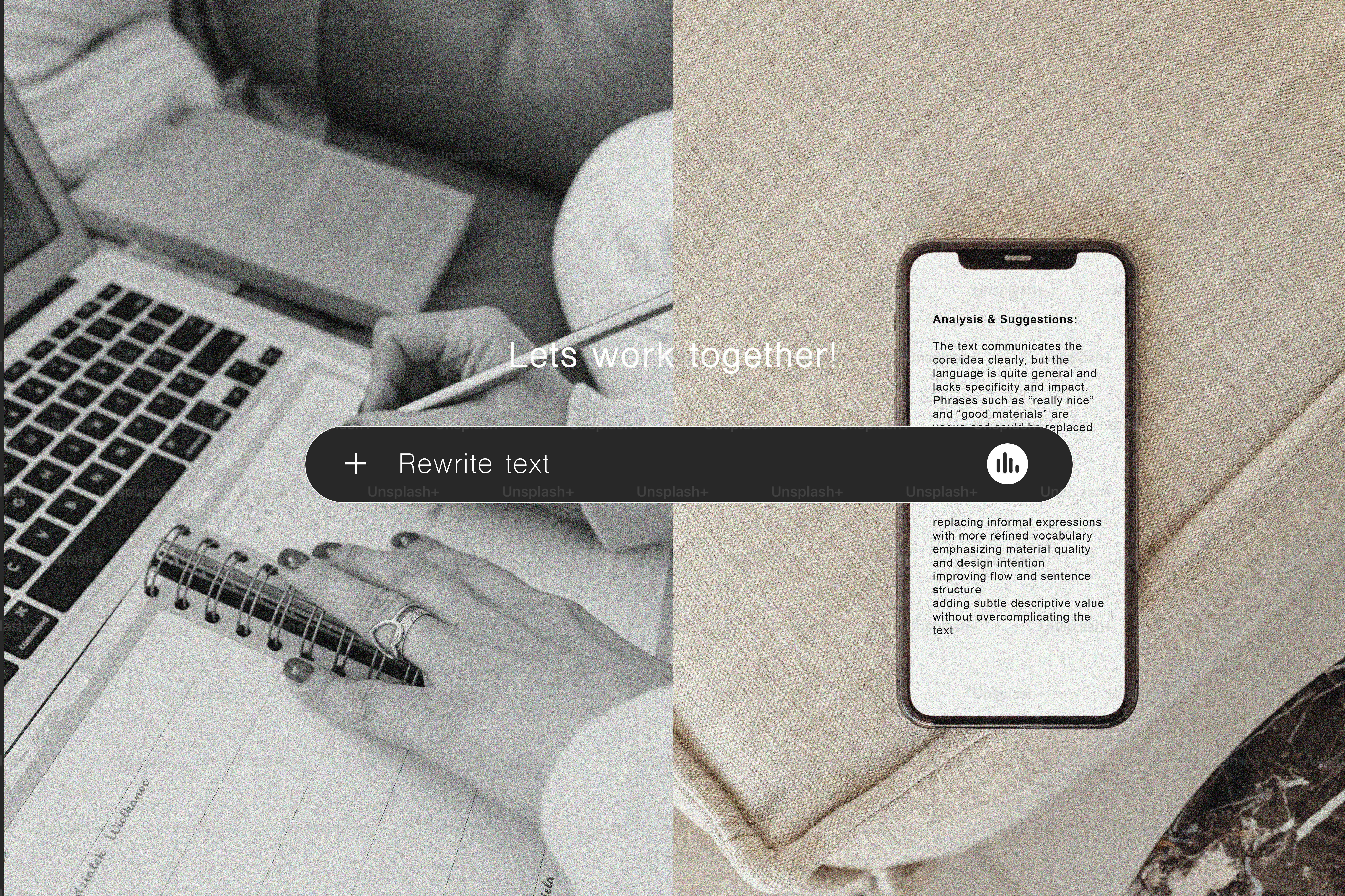 Person writing on notebook next to smartphone