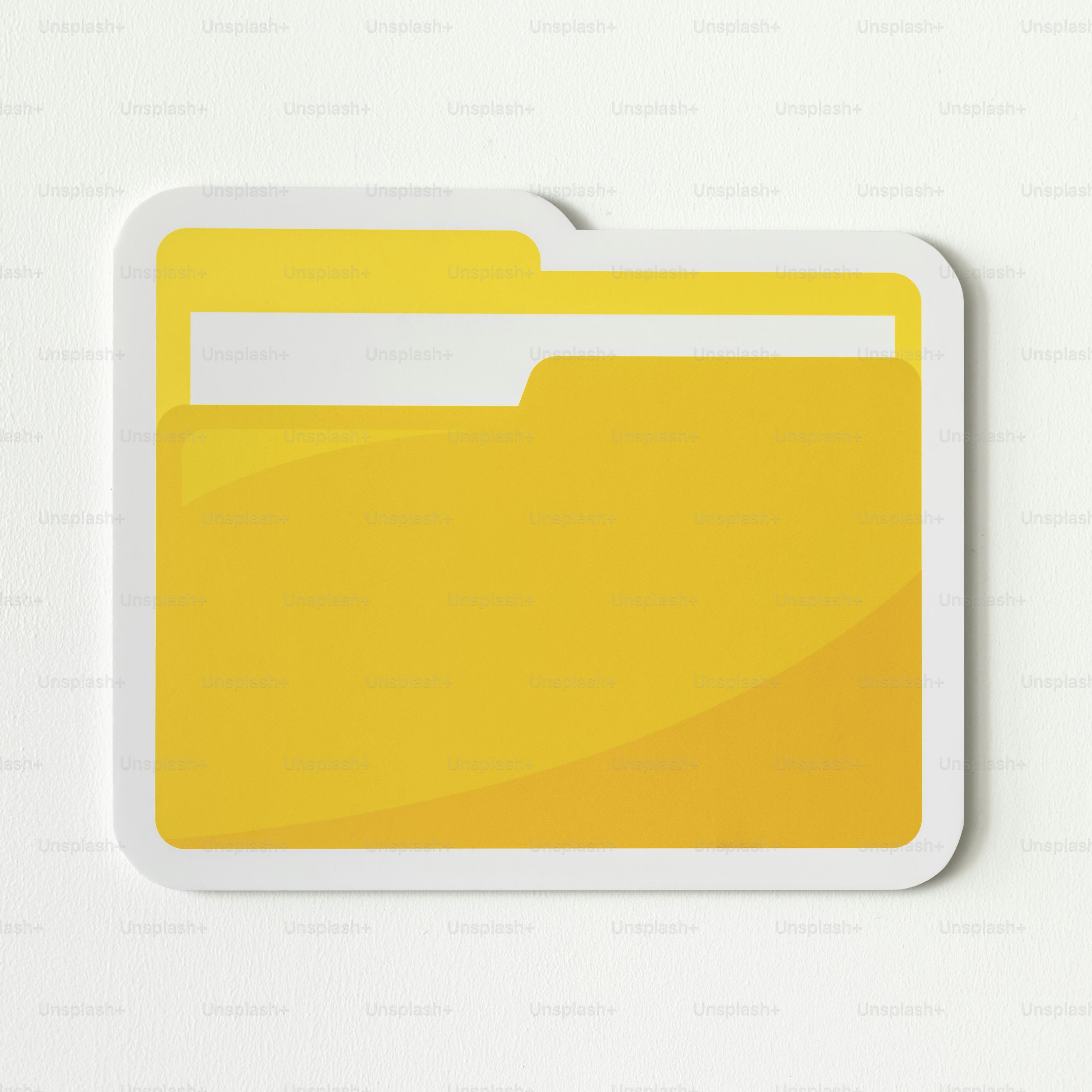 Ikon folder kuning