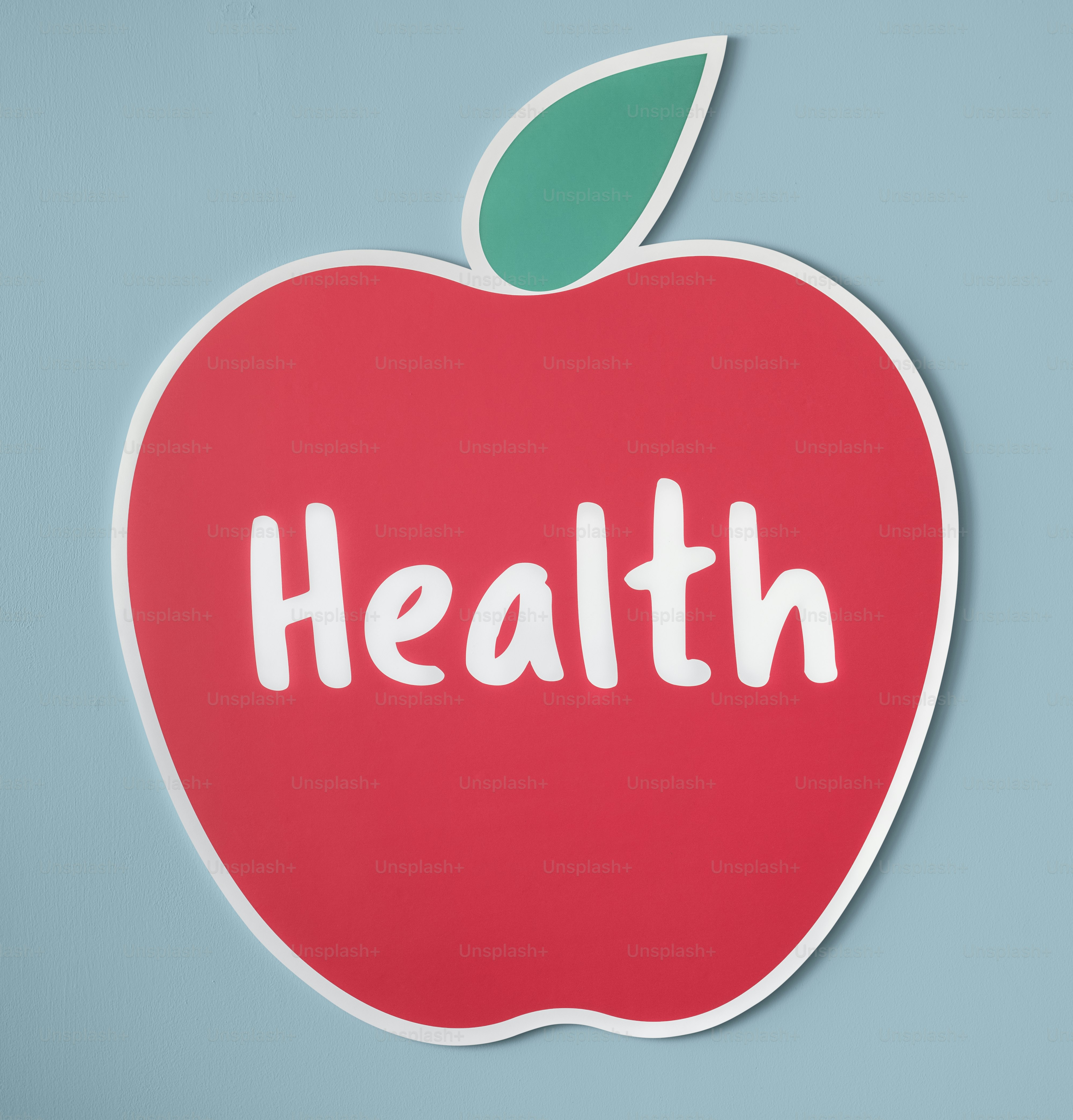 Good health fresh apple icon