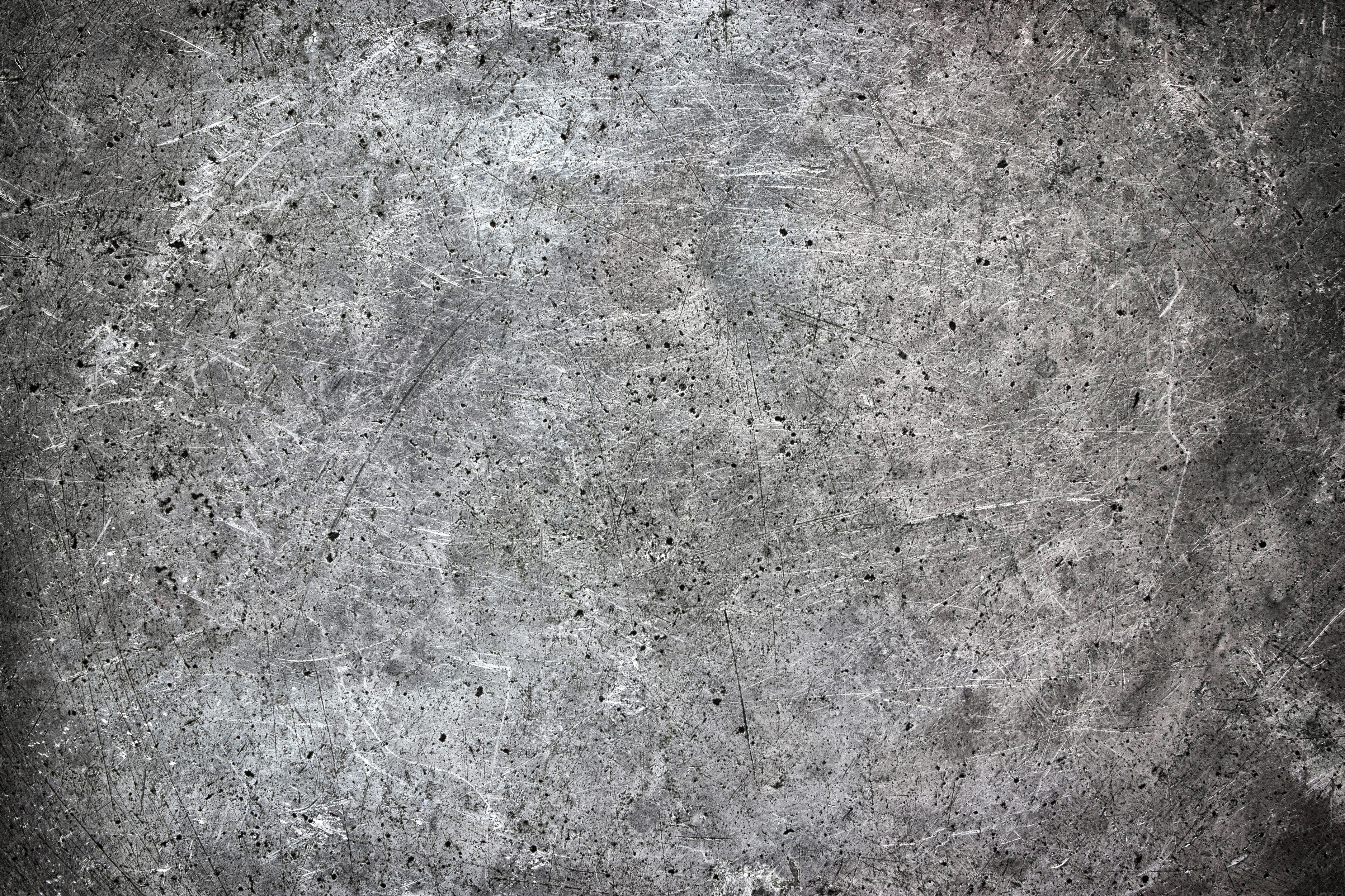 Dirty metal background, old iron sheet with damaged texture
