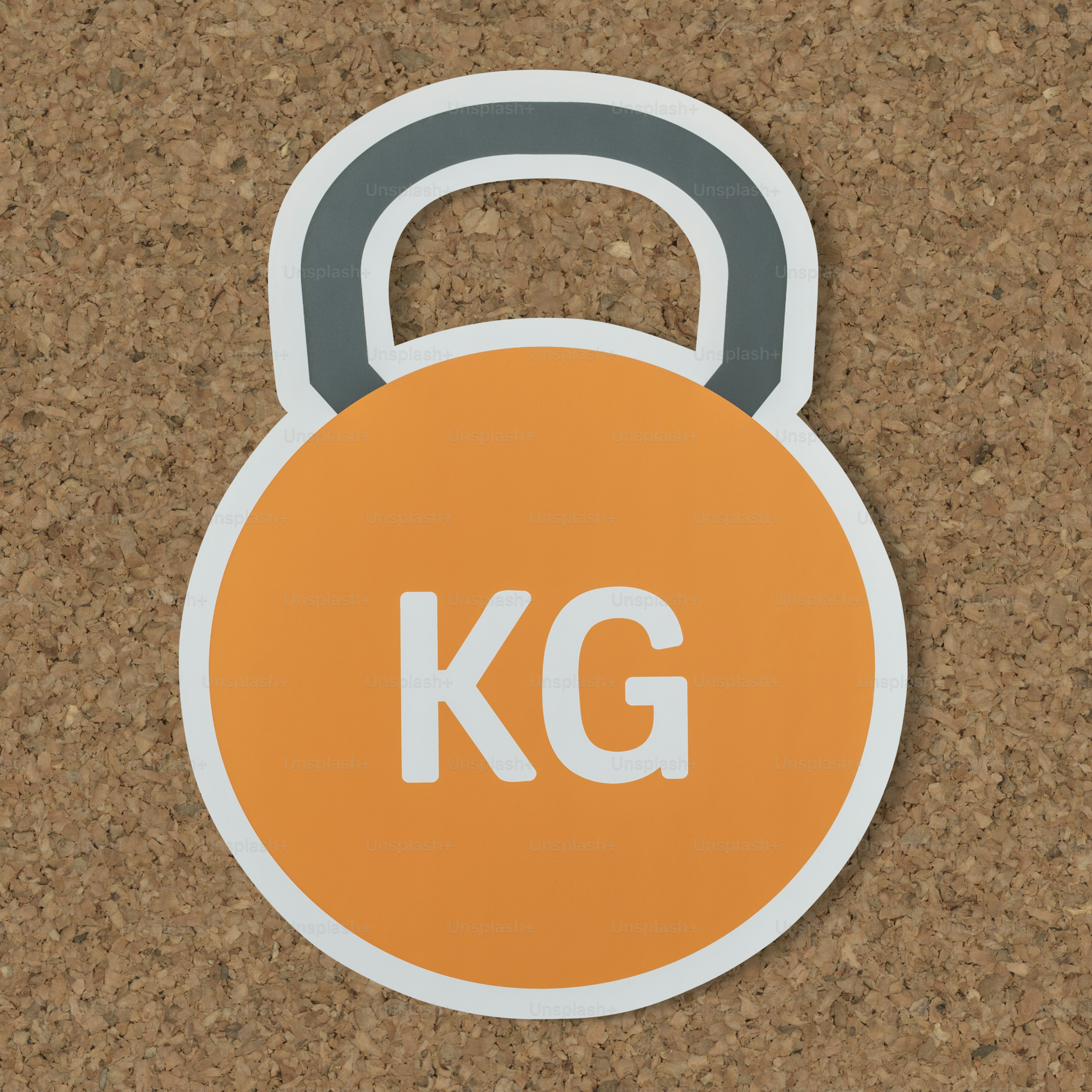 Ikon angkat berat kettle-bell