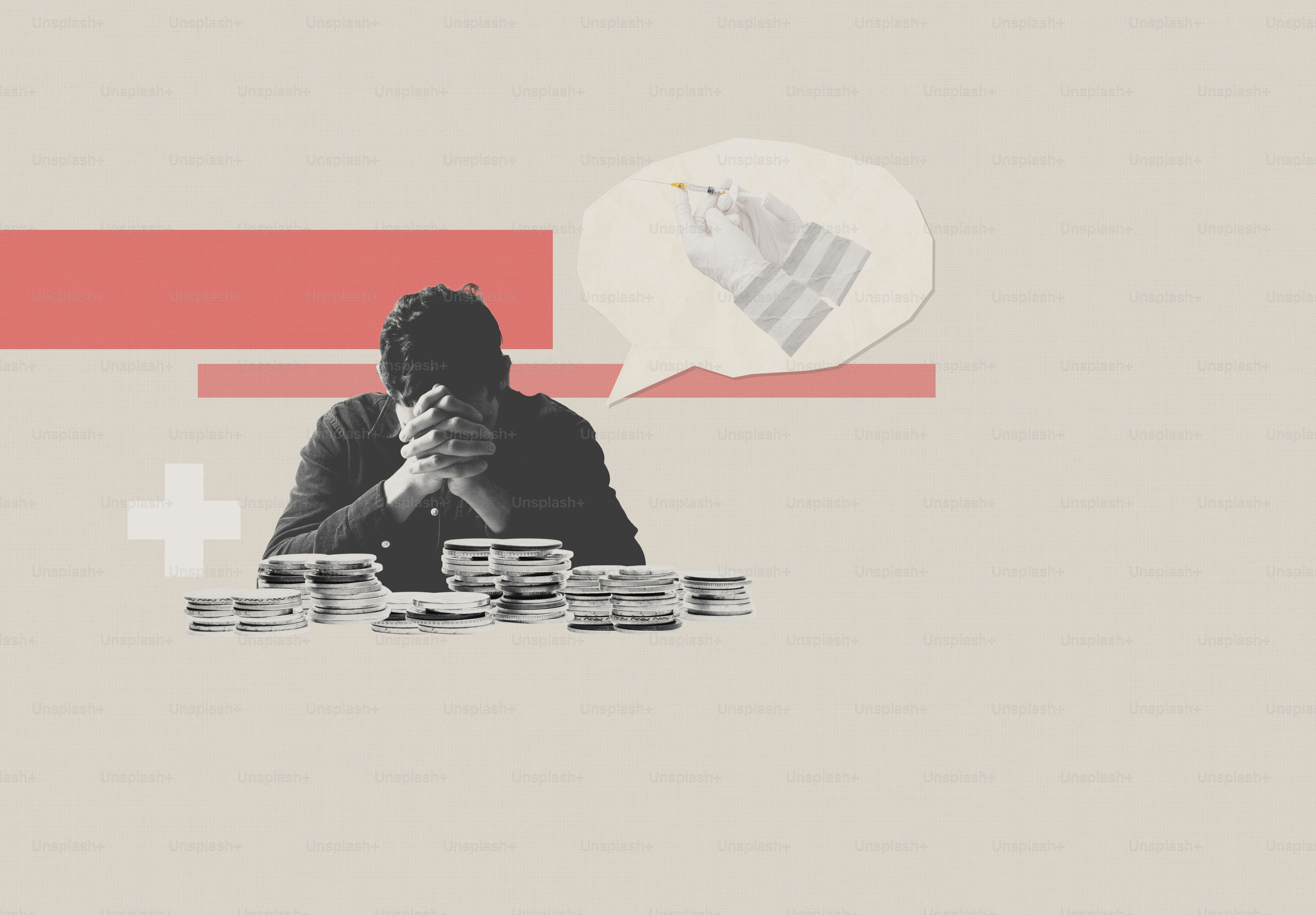 Person stressed over money, thinking about housing photo – Anxiety ...