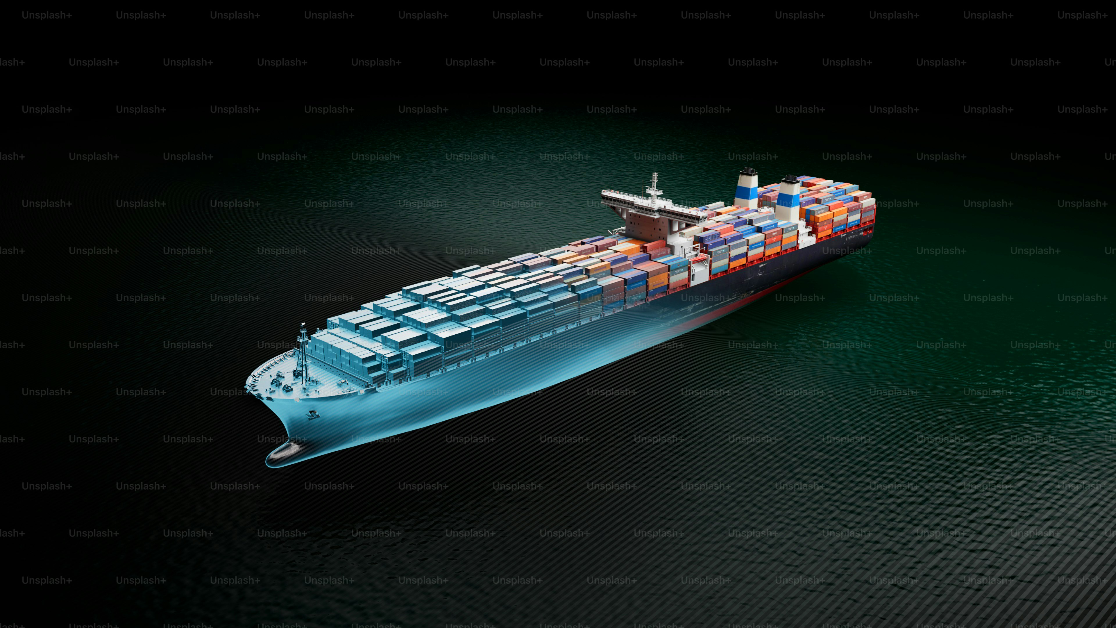 Navi cargo digitali per il trasporto container
