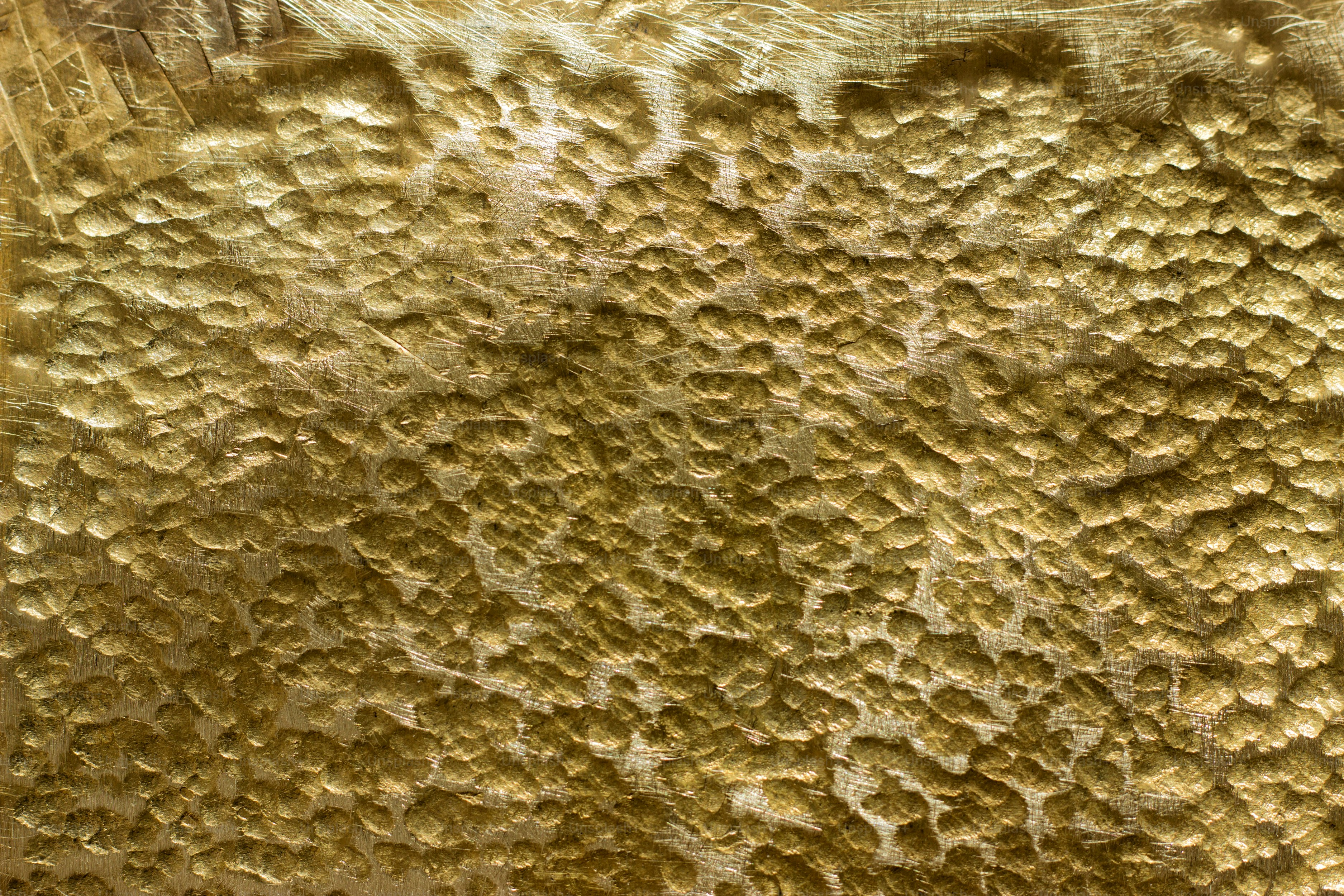 yellow metal surface, texture gold or bronze as background