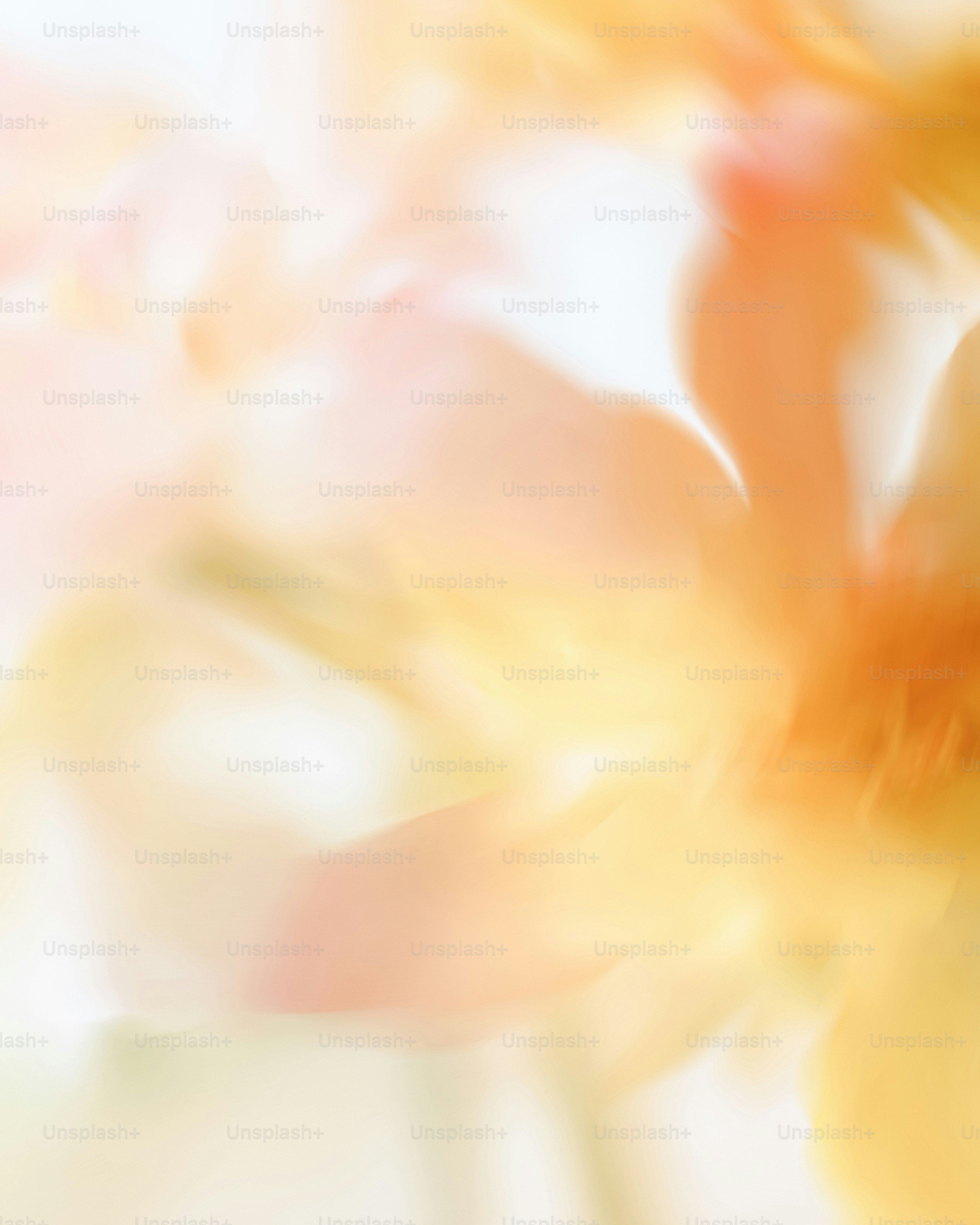 Soft blurred yellow and orange abstract background
