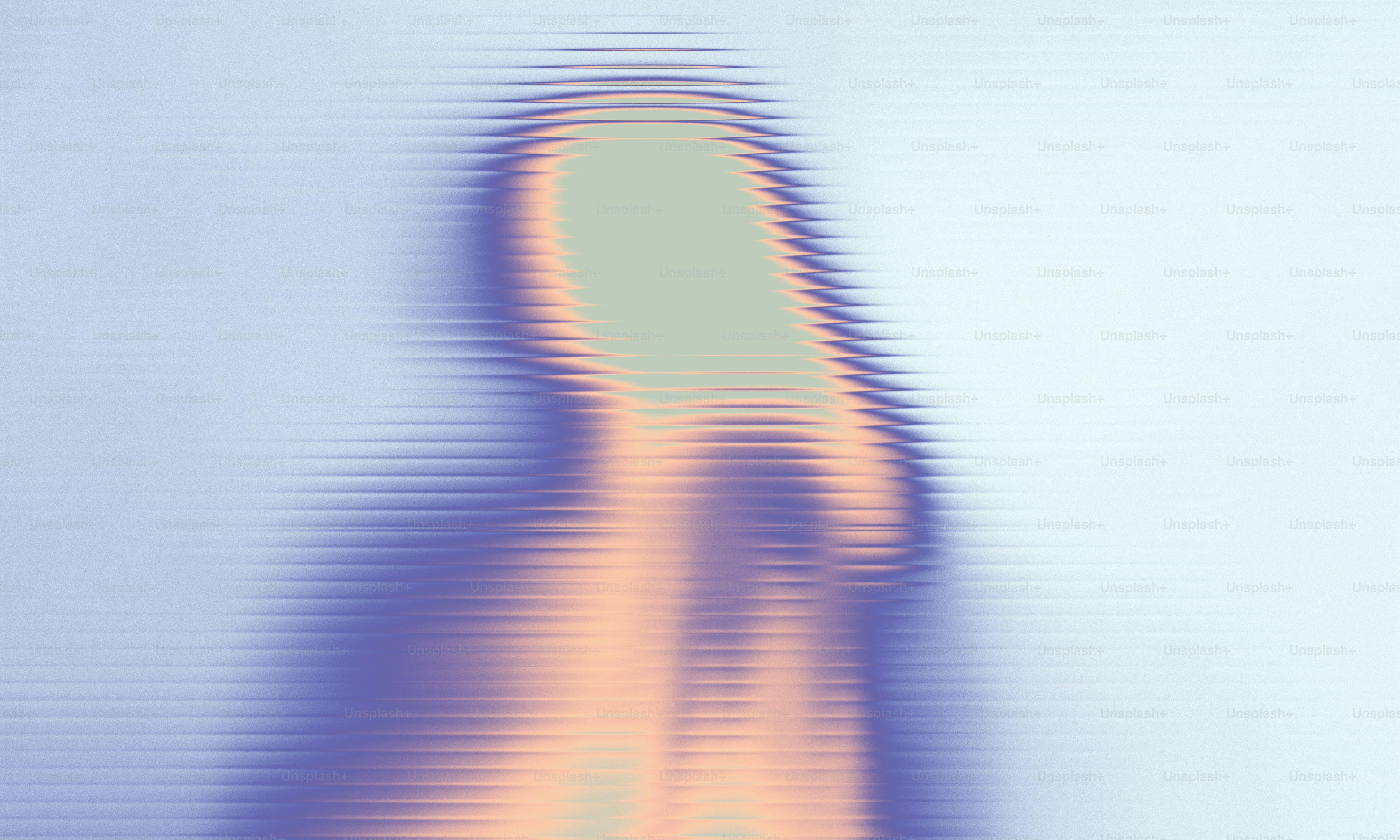 Forma degradada abstracta con efecto ondulado horizontal