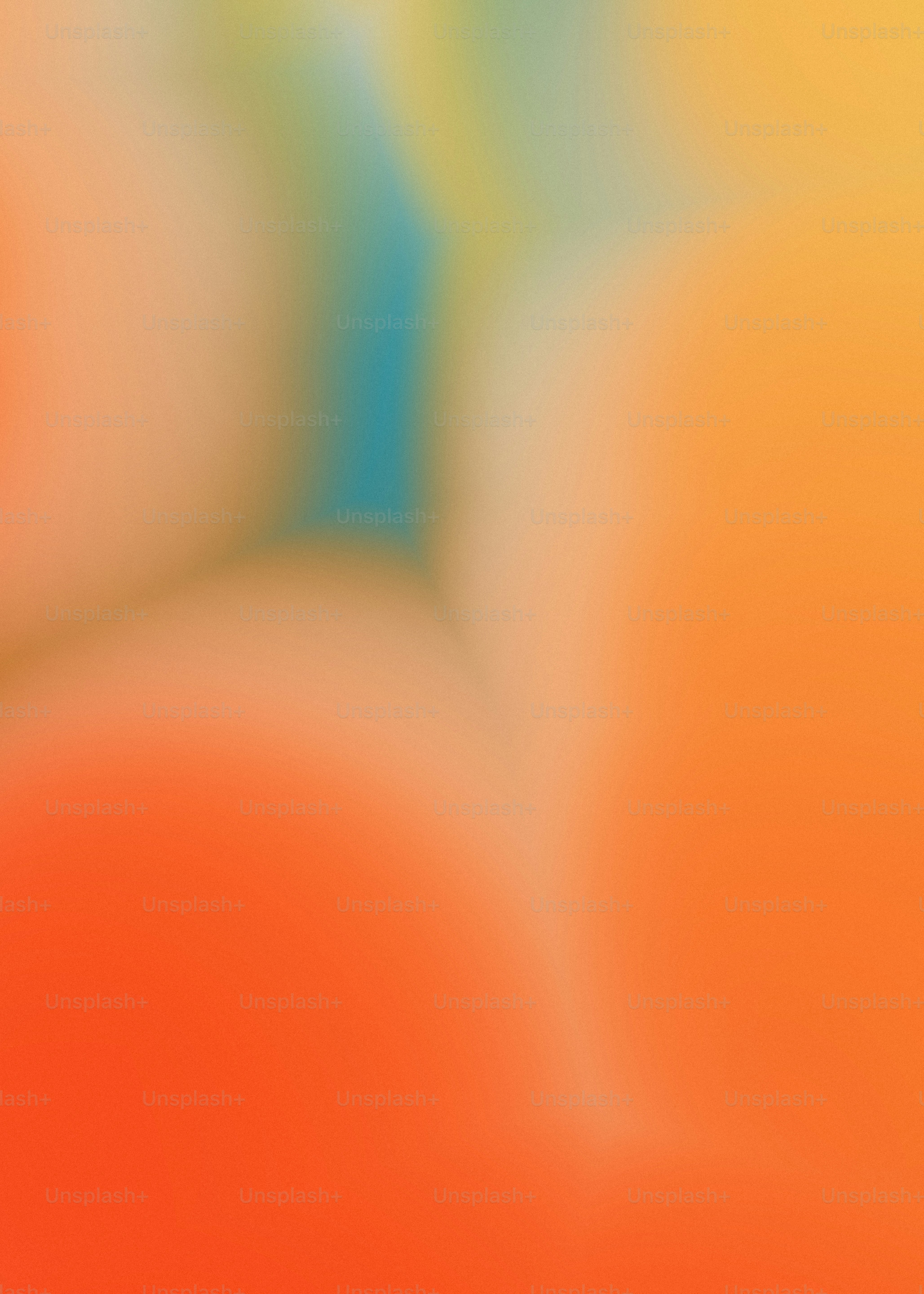 A soft gradient shifting from vibrant orange to pale yellow and blue.