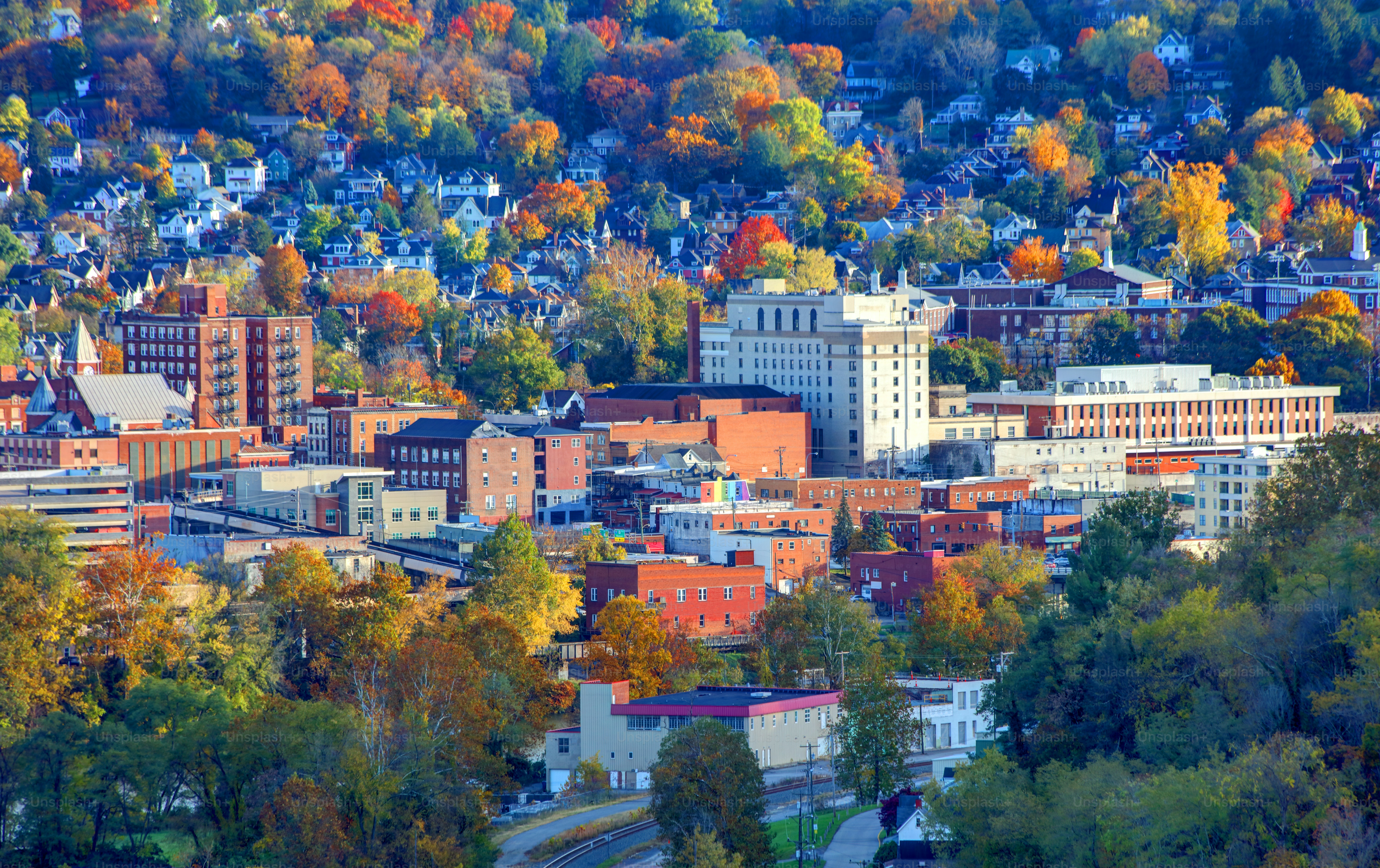 Morgantown es la cabecera del condado de Monongalia, Virginia Occidental