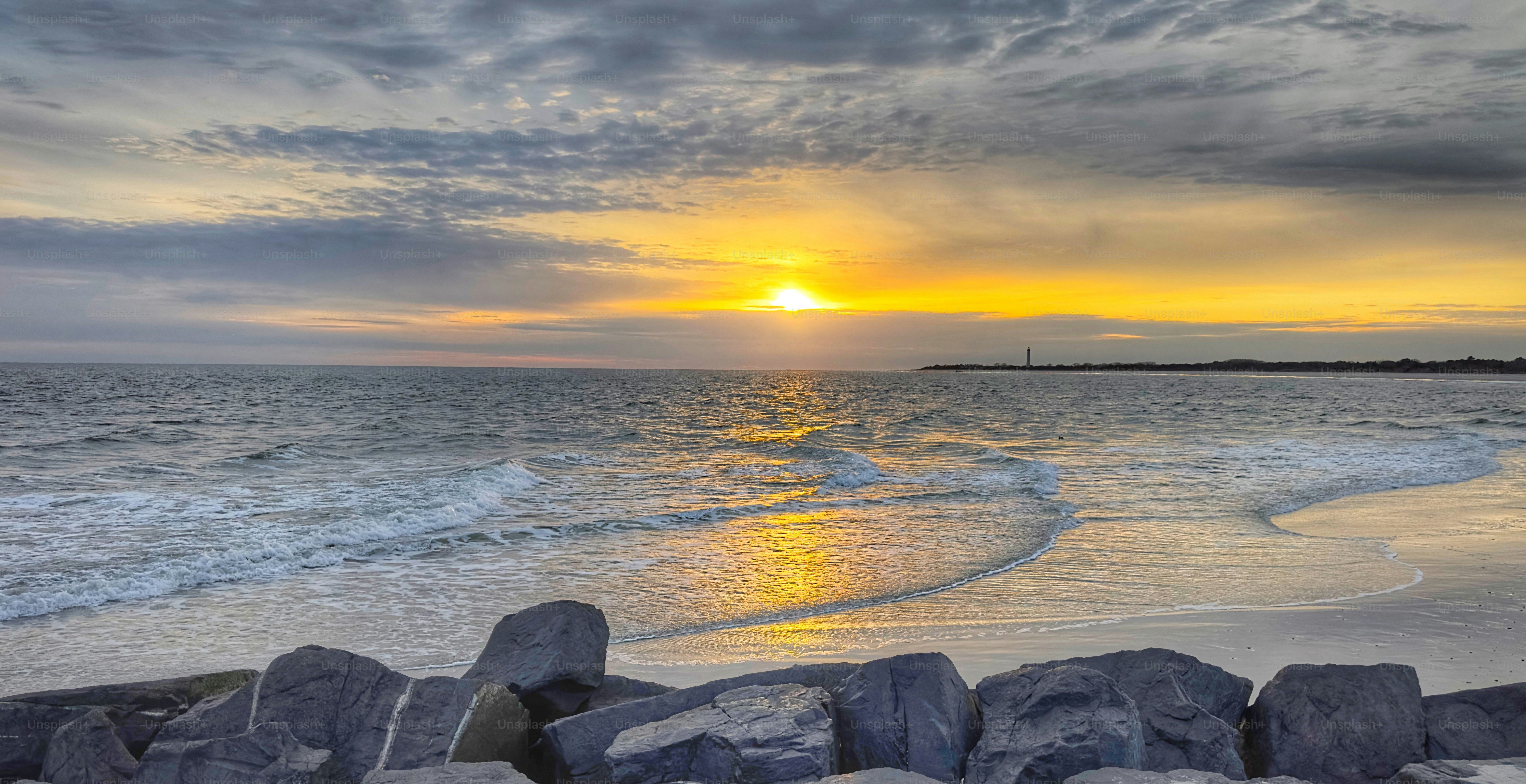 Beach sunsets cape May NJ