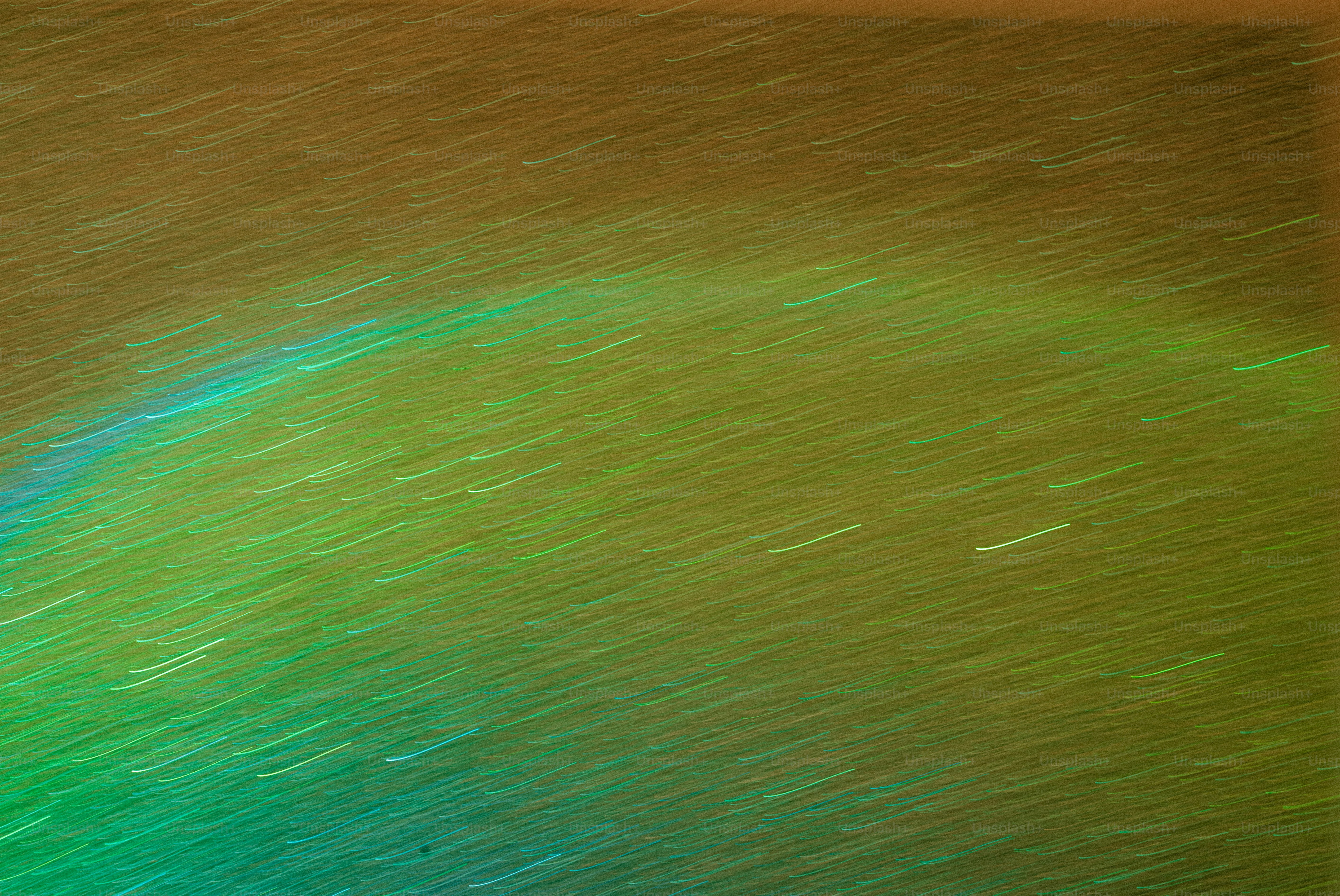 Green and blue long exposure trails - Photo on Unsplash+