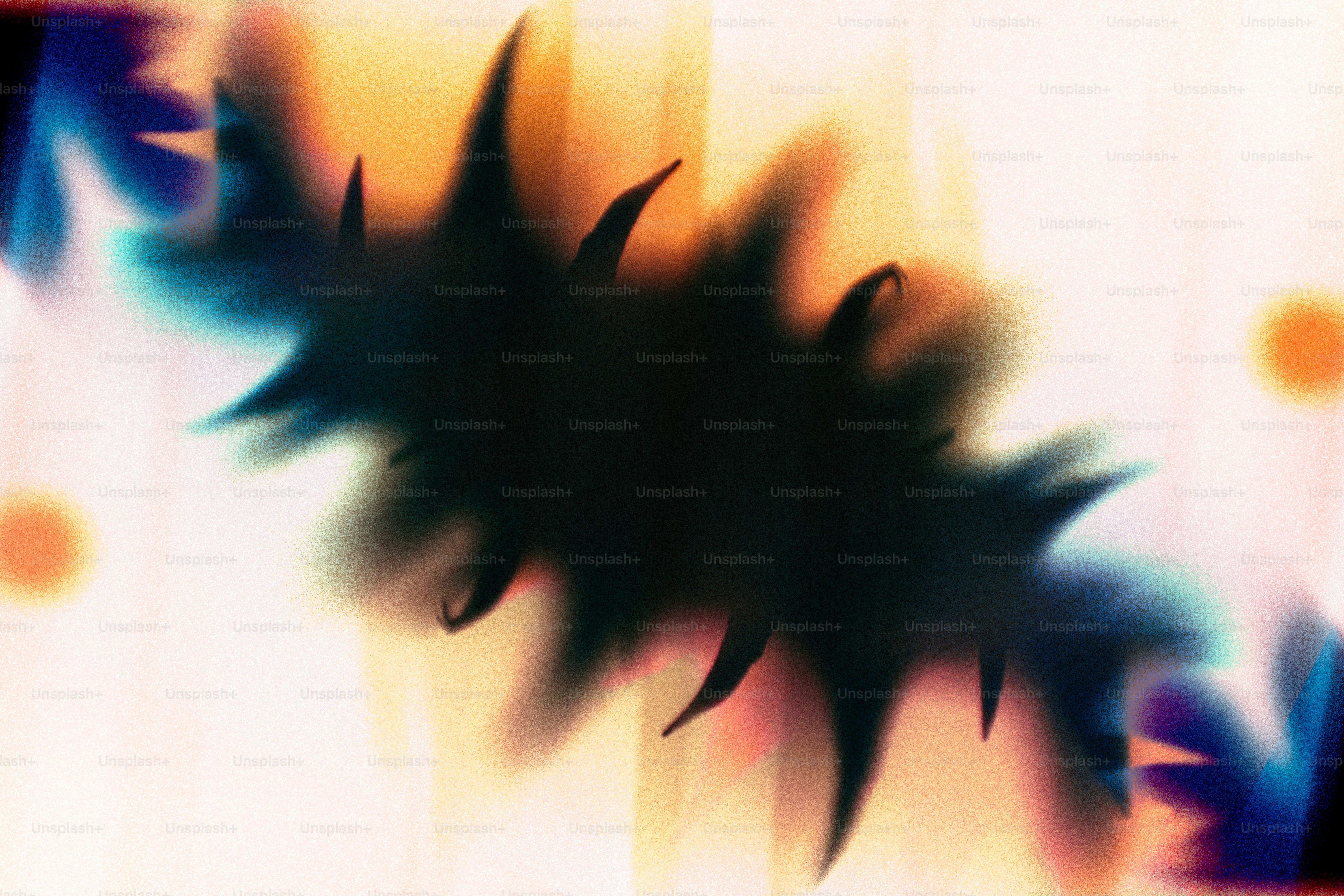 Dark spiky abstract shape - Photo on Unsplash+
