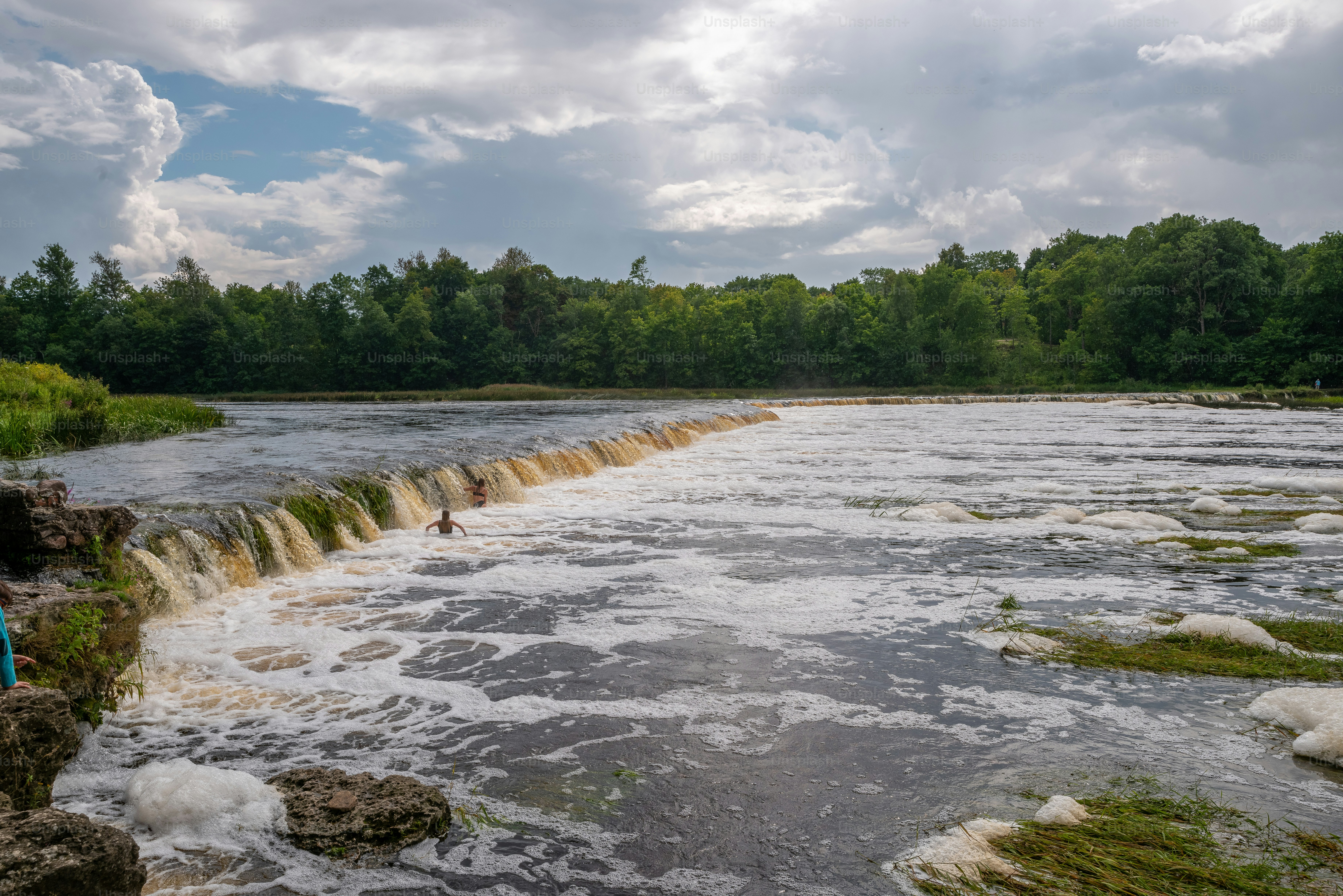 Venta Rapid waterfall on Venta River - Photo on Unsplash+