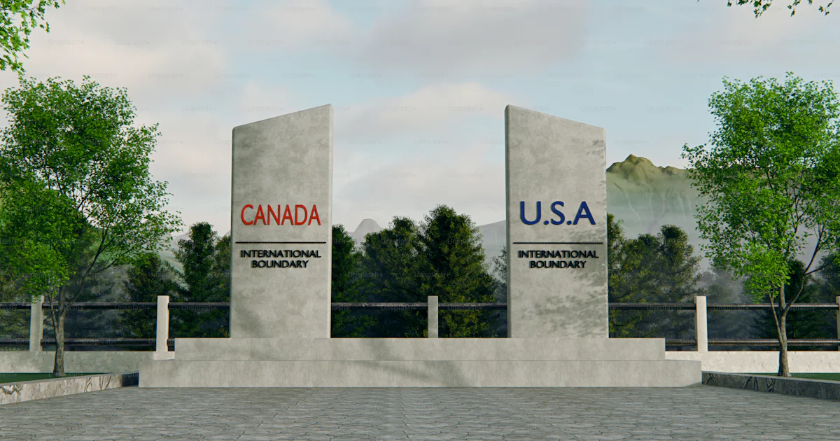 Lock Control Monuments Canada and U.S.A. international boundary monuments - Photo on Unsplash+