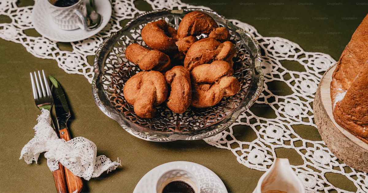 Normal Crust Fried dough knots on silver platter - Photo on Unsplash+